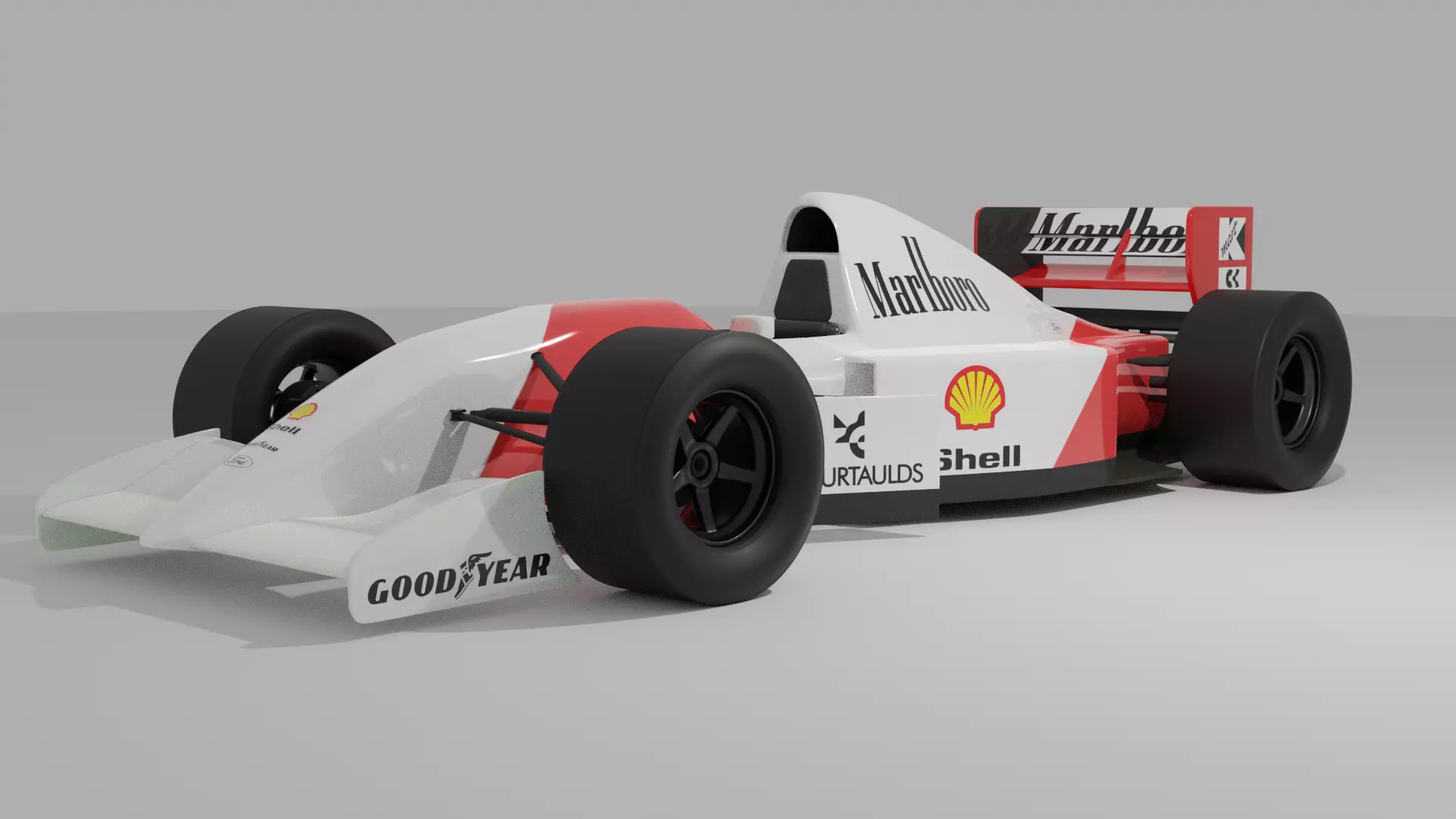McLaren MP4 A8 3D model