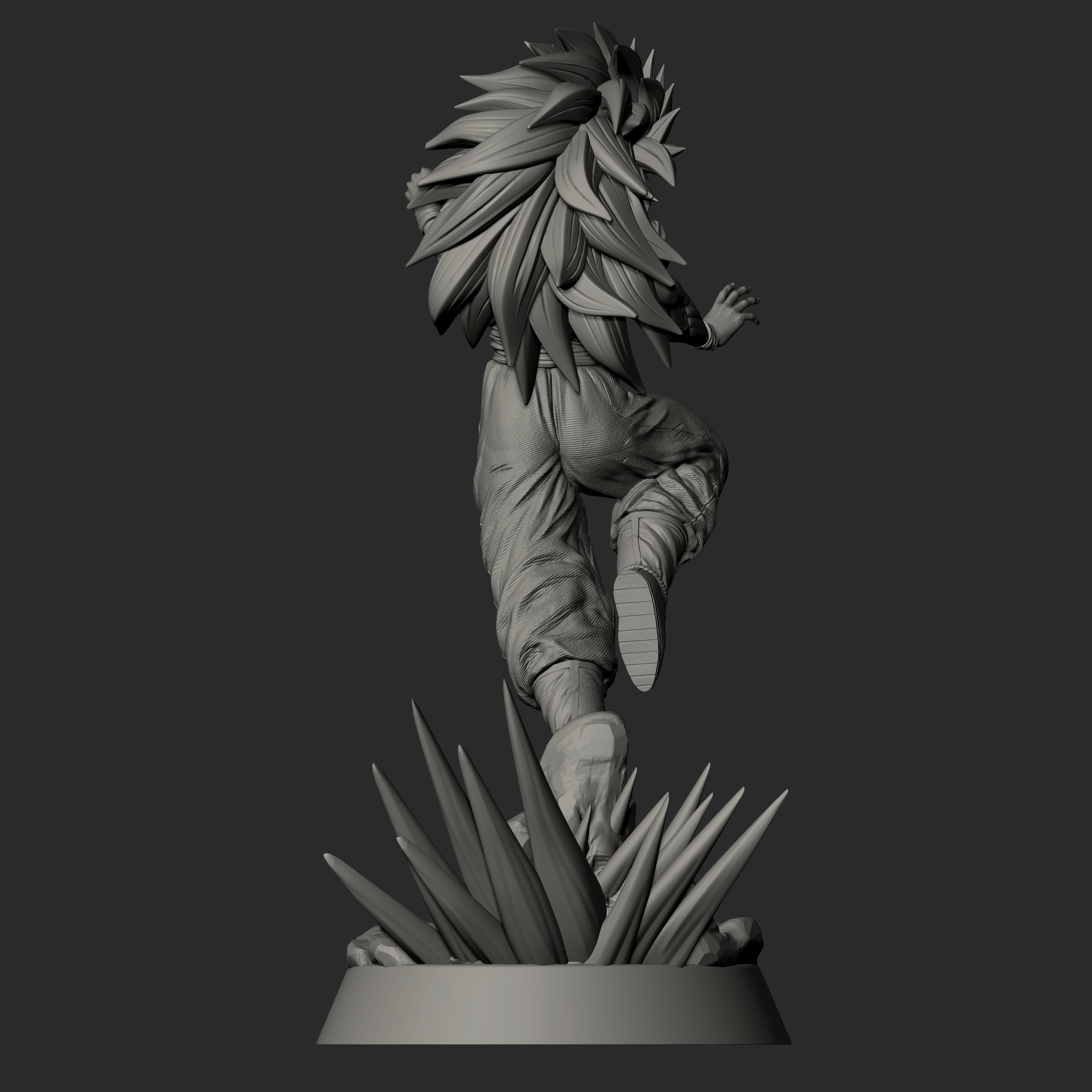 gokussj3 3D print model_4