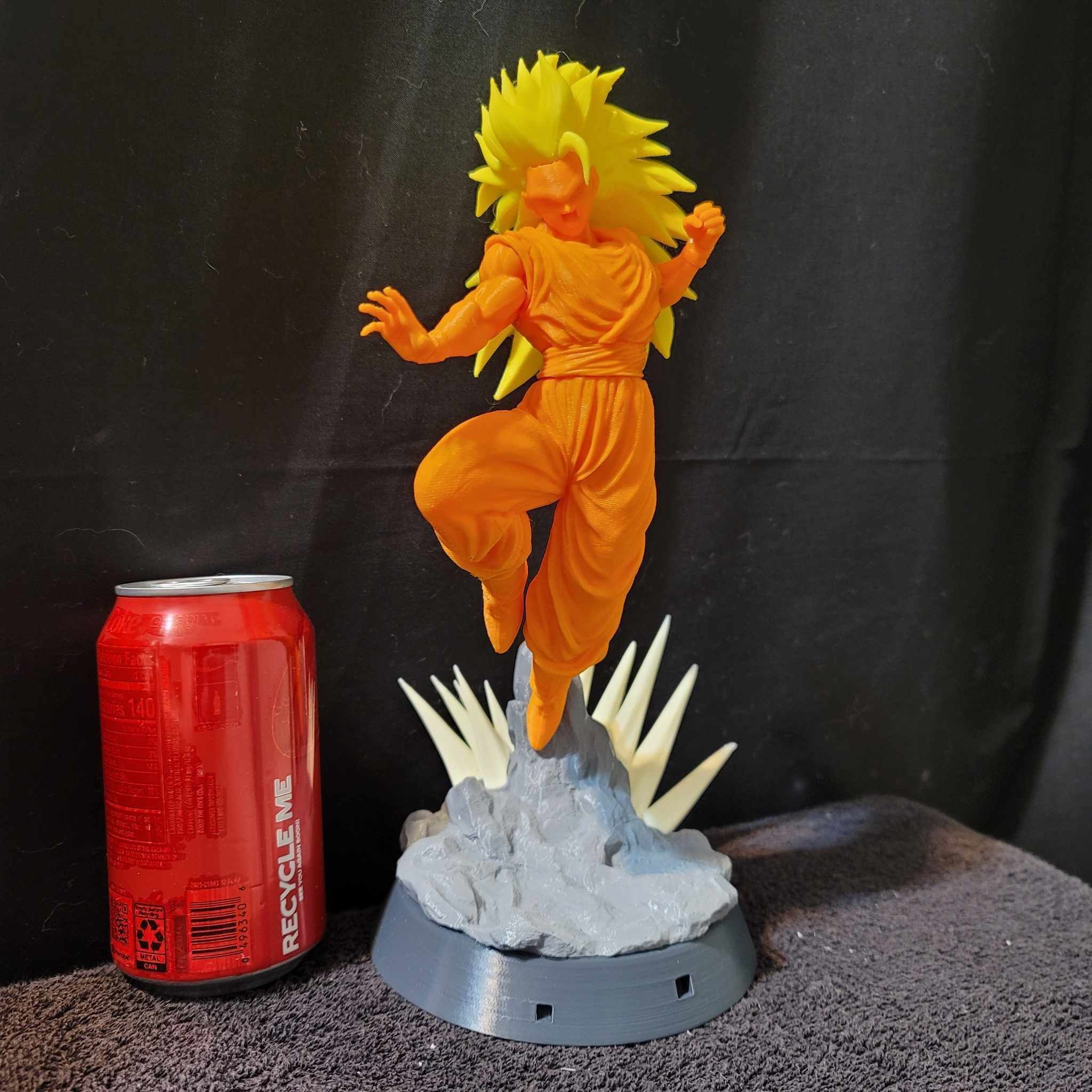 gokussj3 3D print model_1