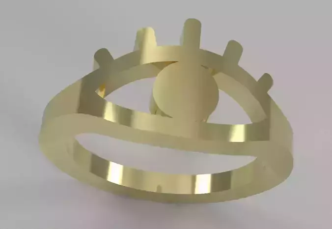 sun ring eye of horus