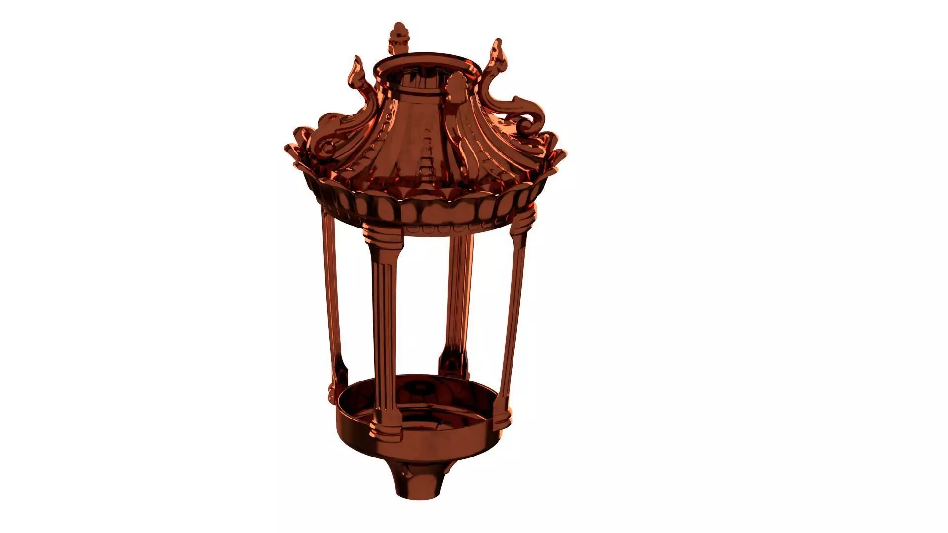 Light casing 3D model