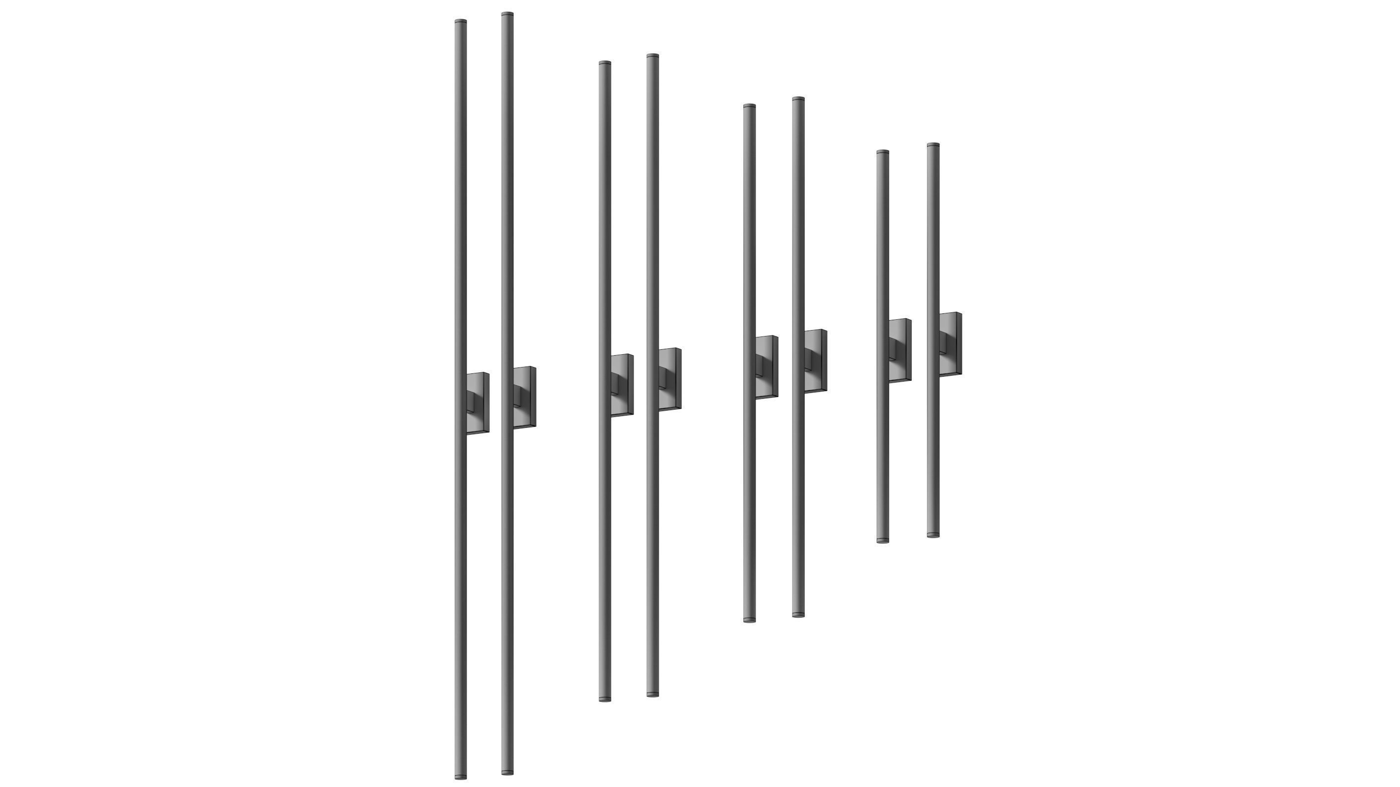 Minimalist Nordic Wall Lamp - Etsy 3D model_2