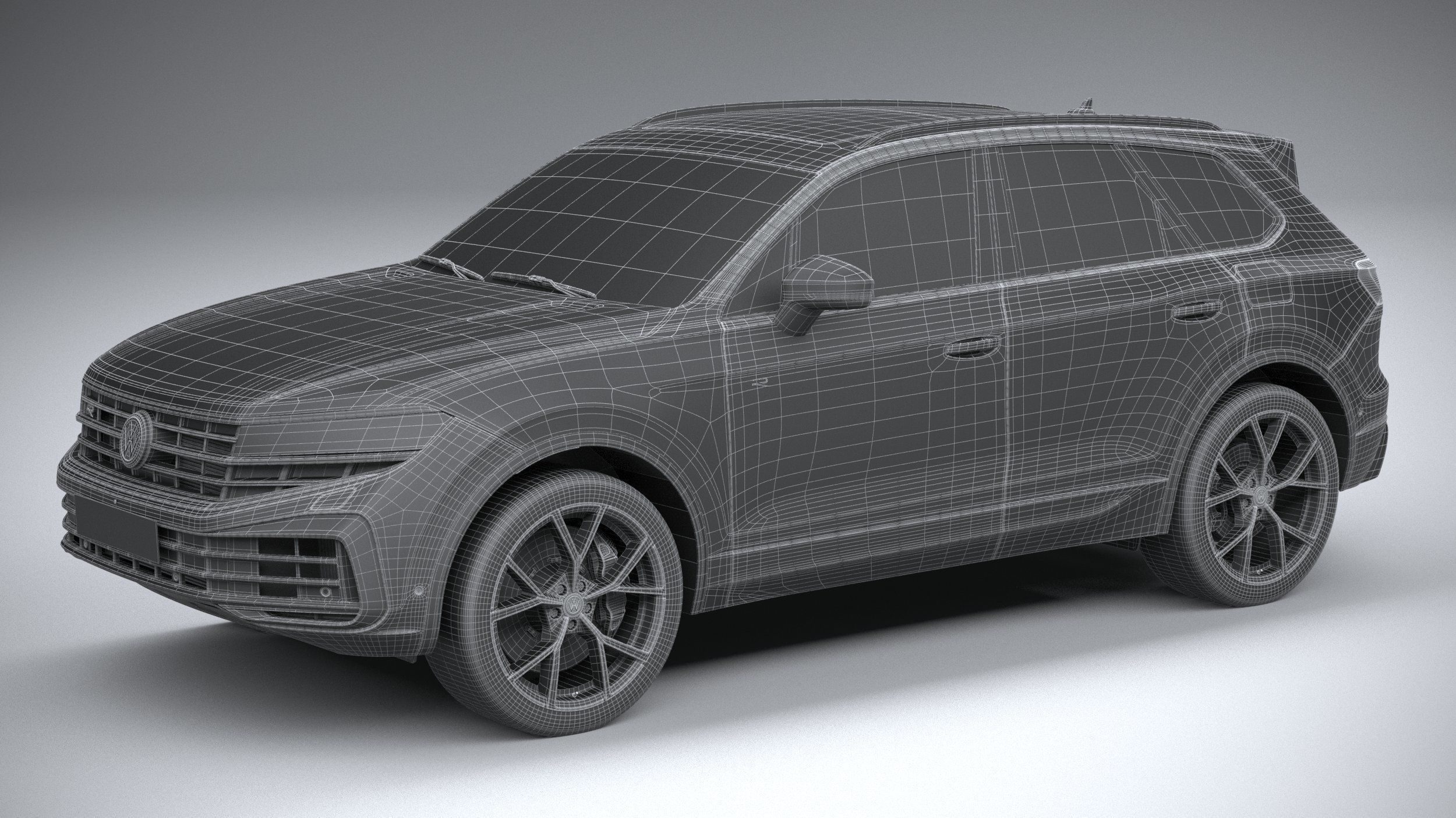 Volkswagen Touareg R eHybrid 2024 3D model_28
