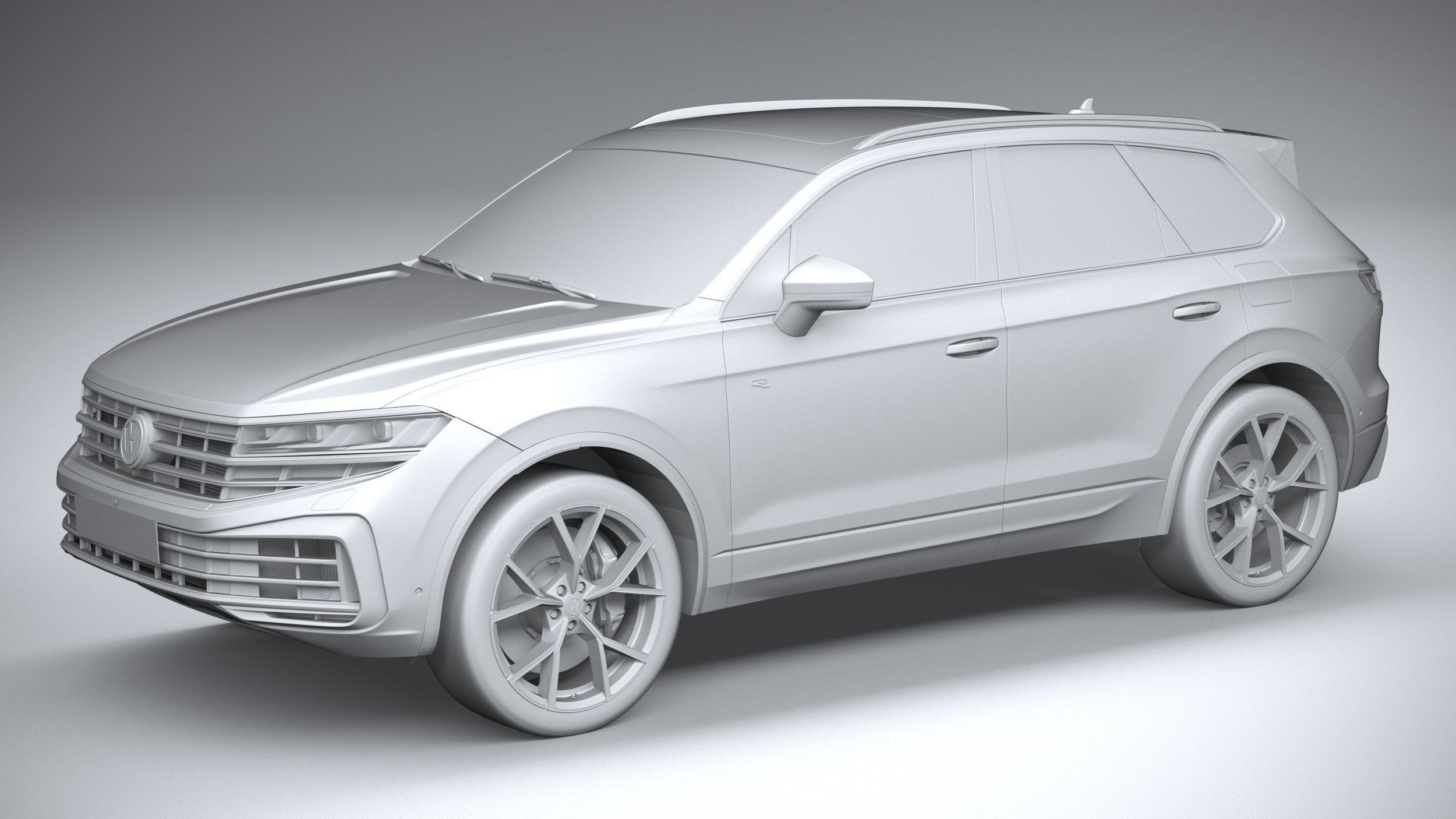 Volkswagen Touareg R eHybrid 2024 3D model_19