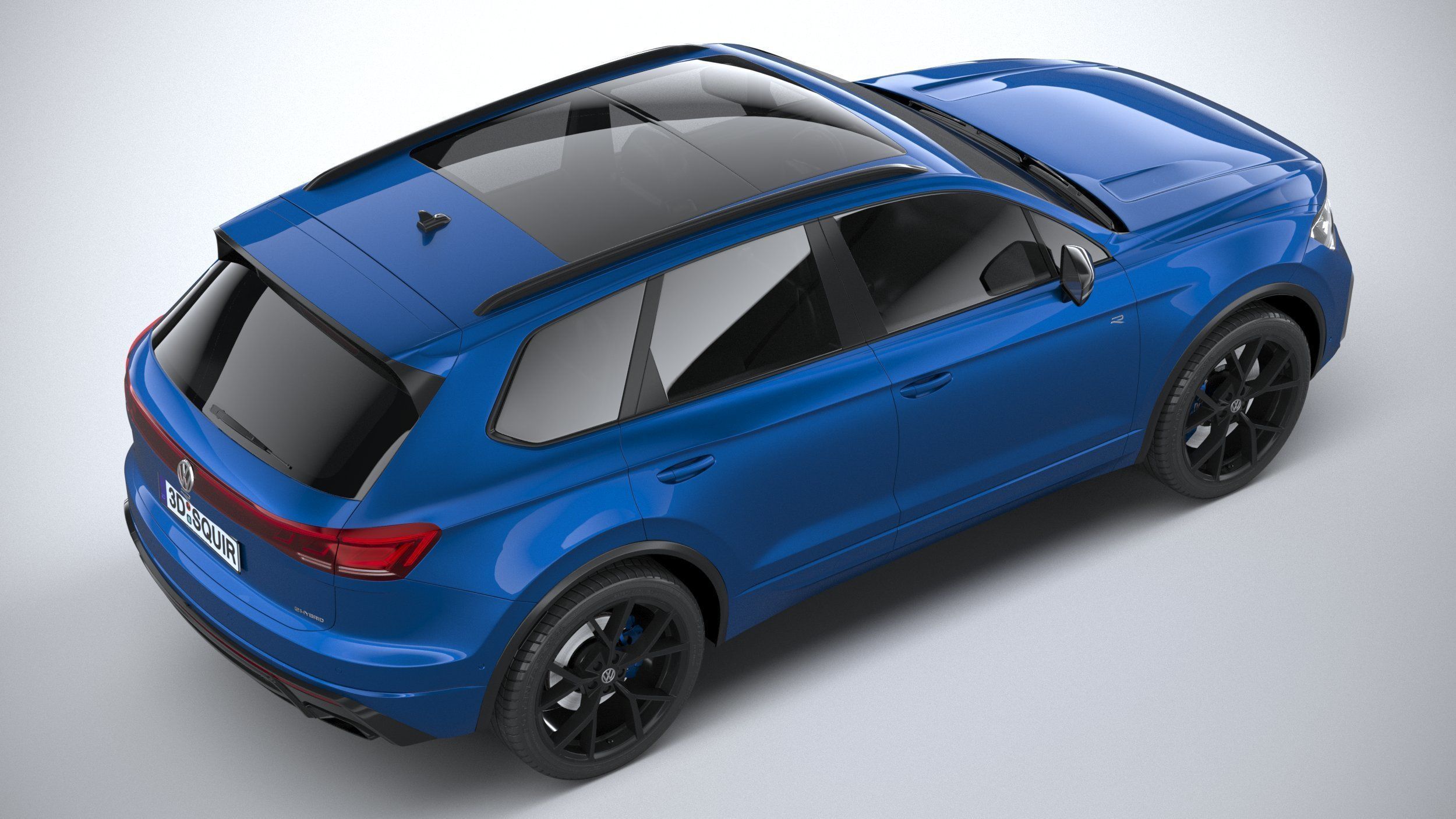 Volkswagen Touareg R eHybrid 2024 3D model_10