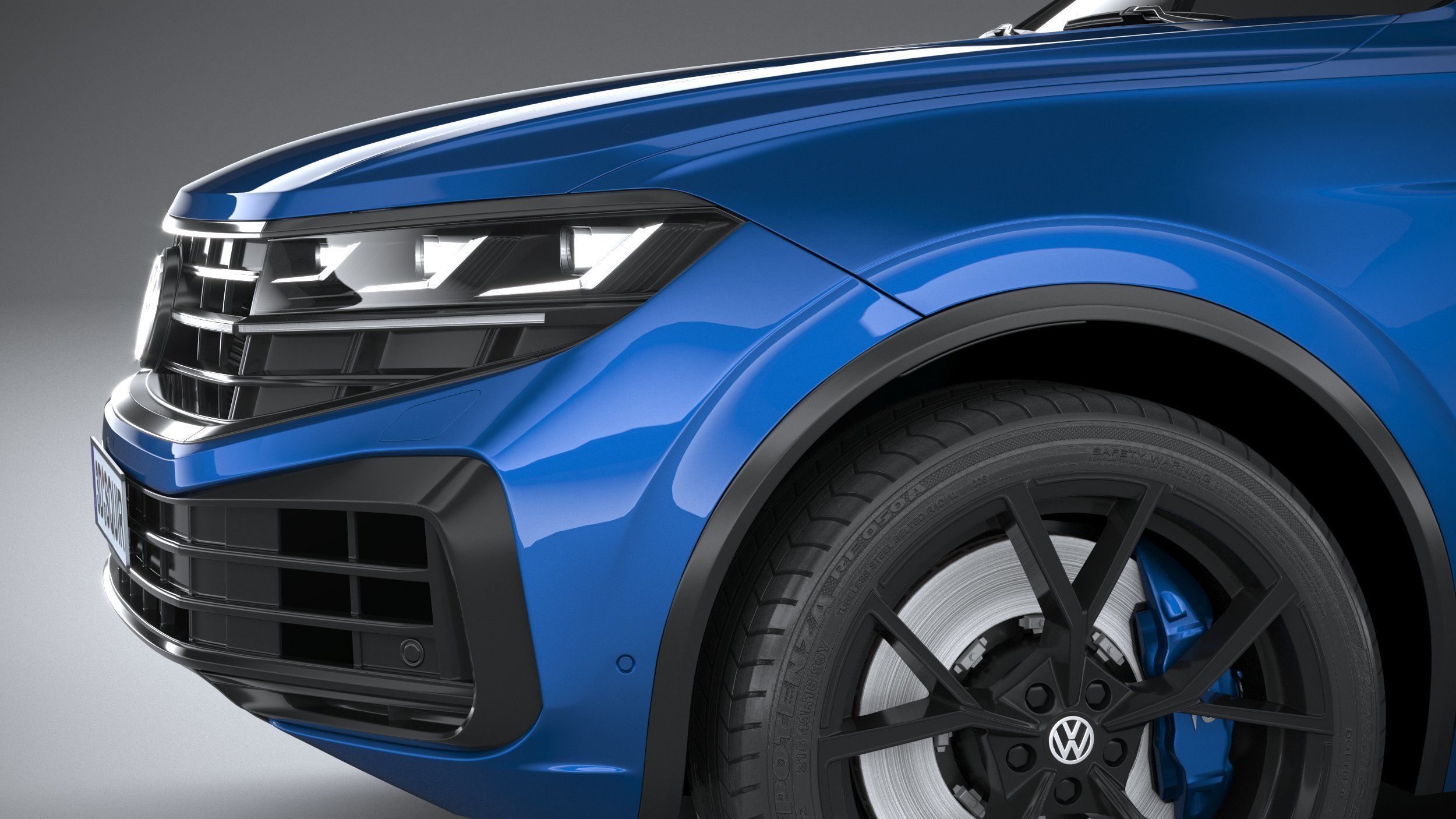 Volkswagen Touareg R eHybrid 2024 3D model_3