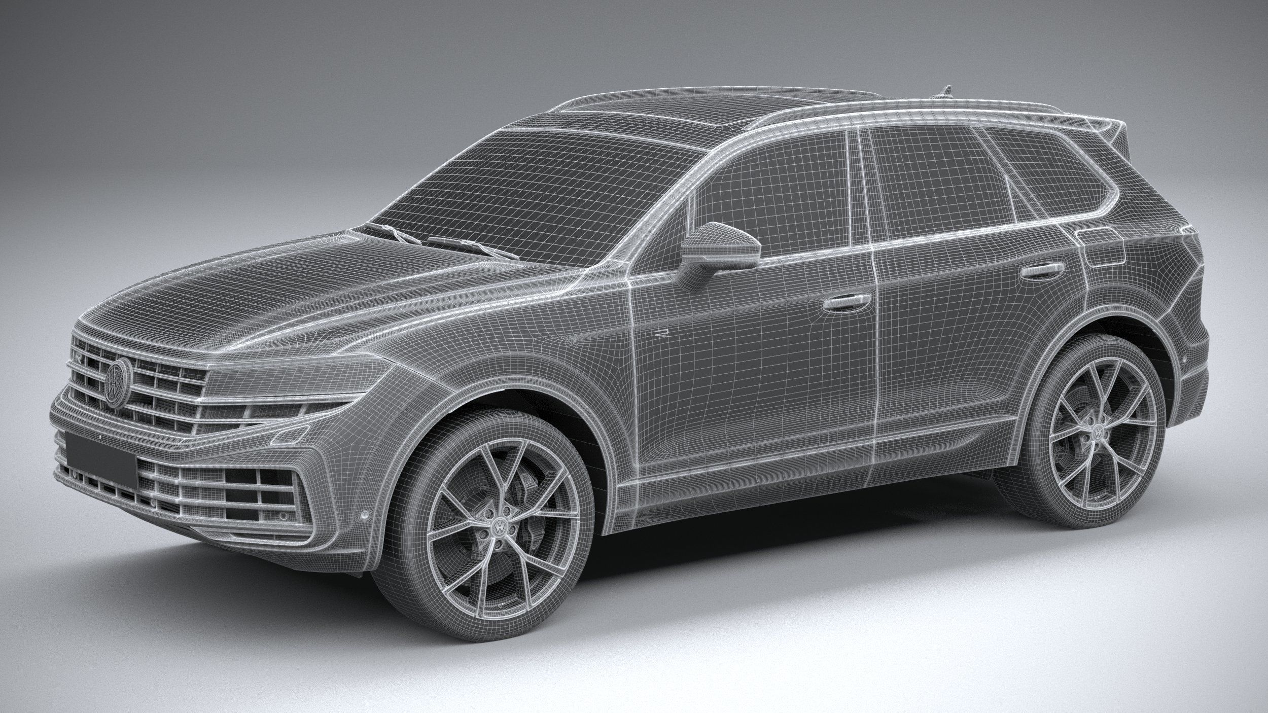 Volkswagen Touareg R eHybrid 2024 3D model_26