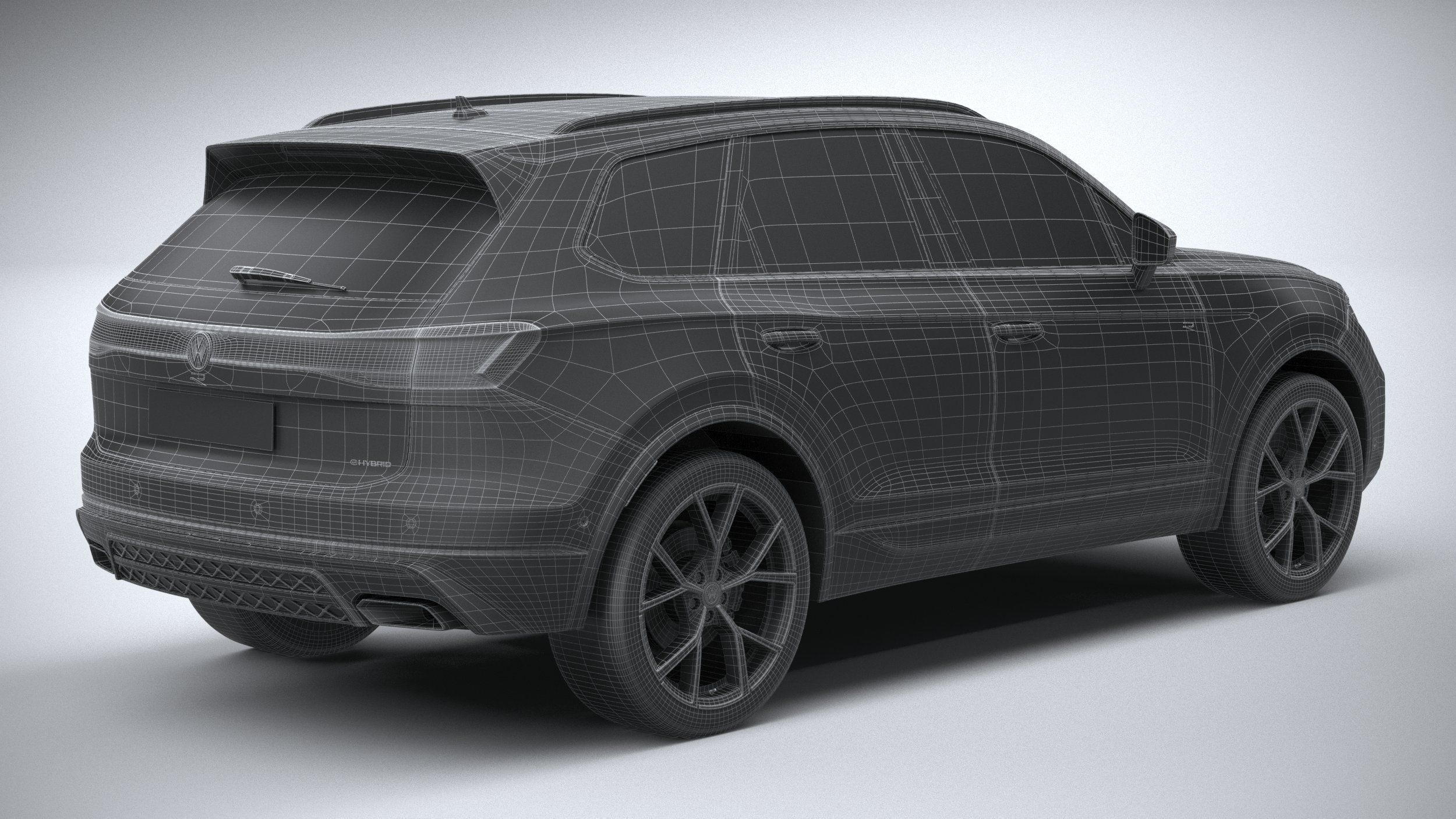 Volkswagen Touareg R eHybrid 2024 3D model_29