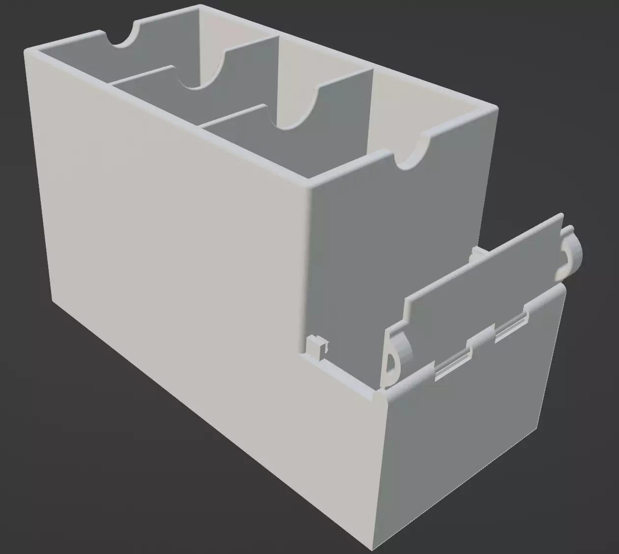 Deck Battle Box and Deck Storage Box Free 3D print model