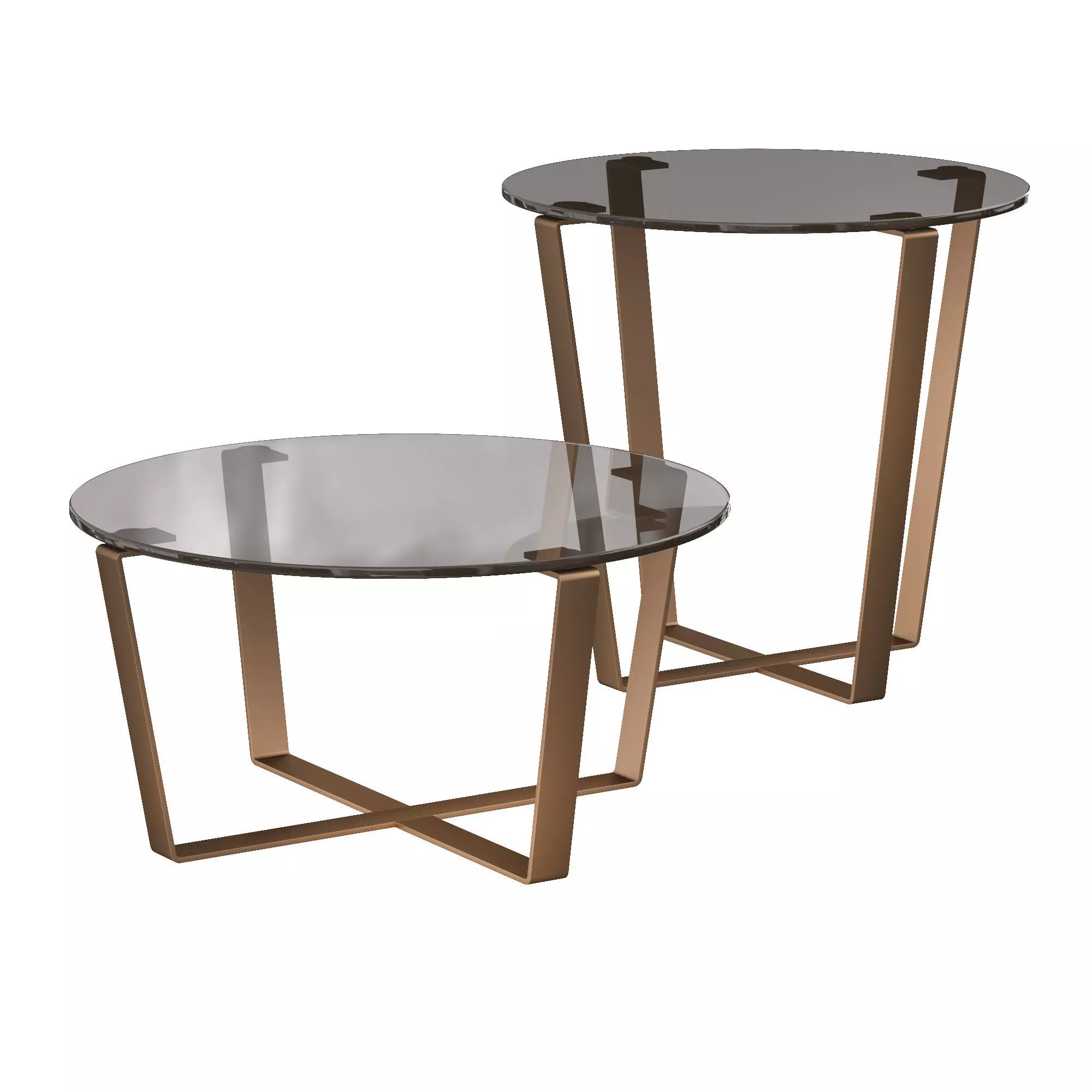 SOHO coffee tables 3D model_0