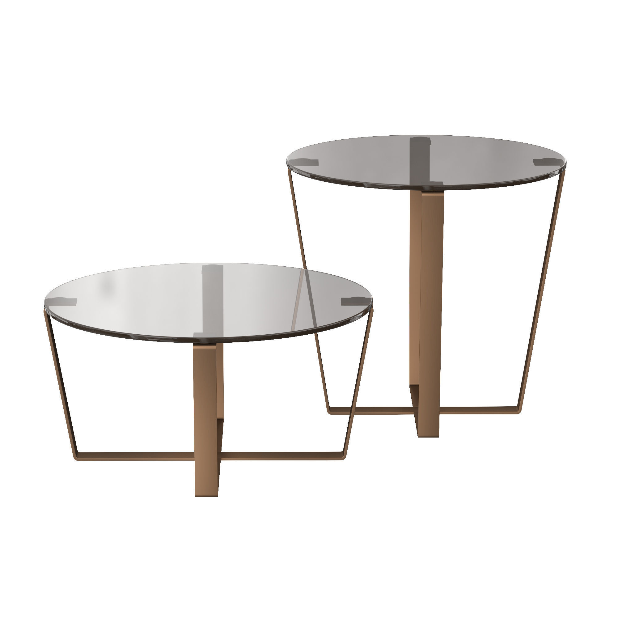 SOHO coffee tables 3D model_1