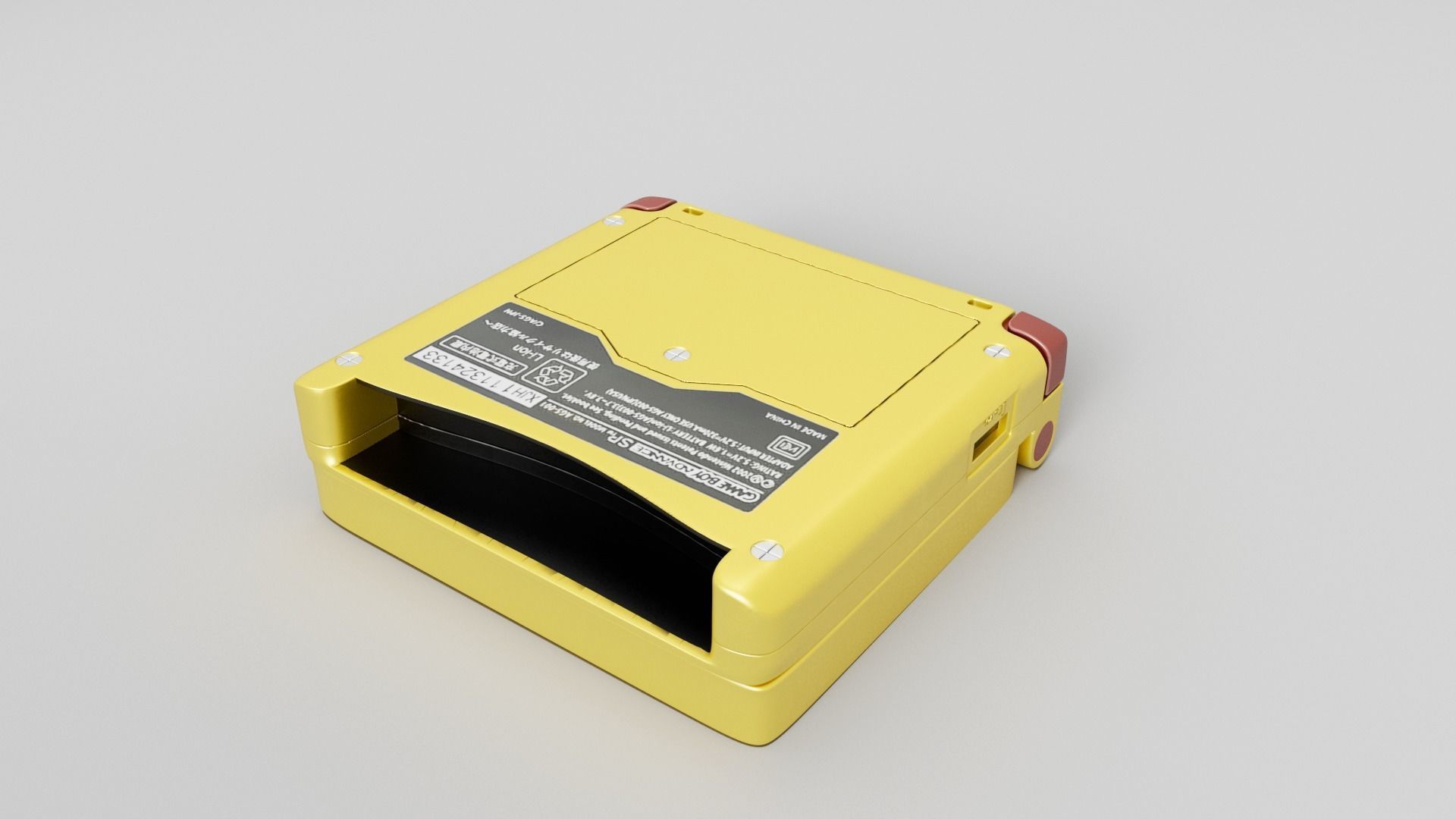 Gameboy Advance SP 10 Colors and One Collector  3D model_2