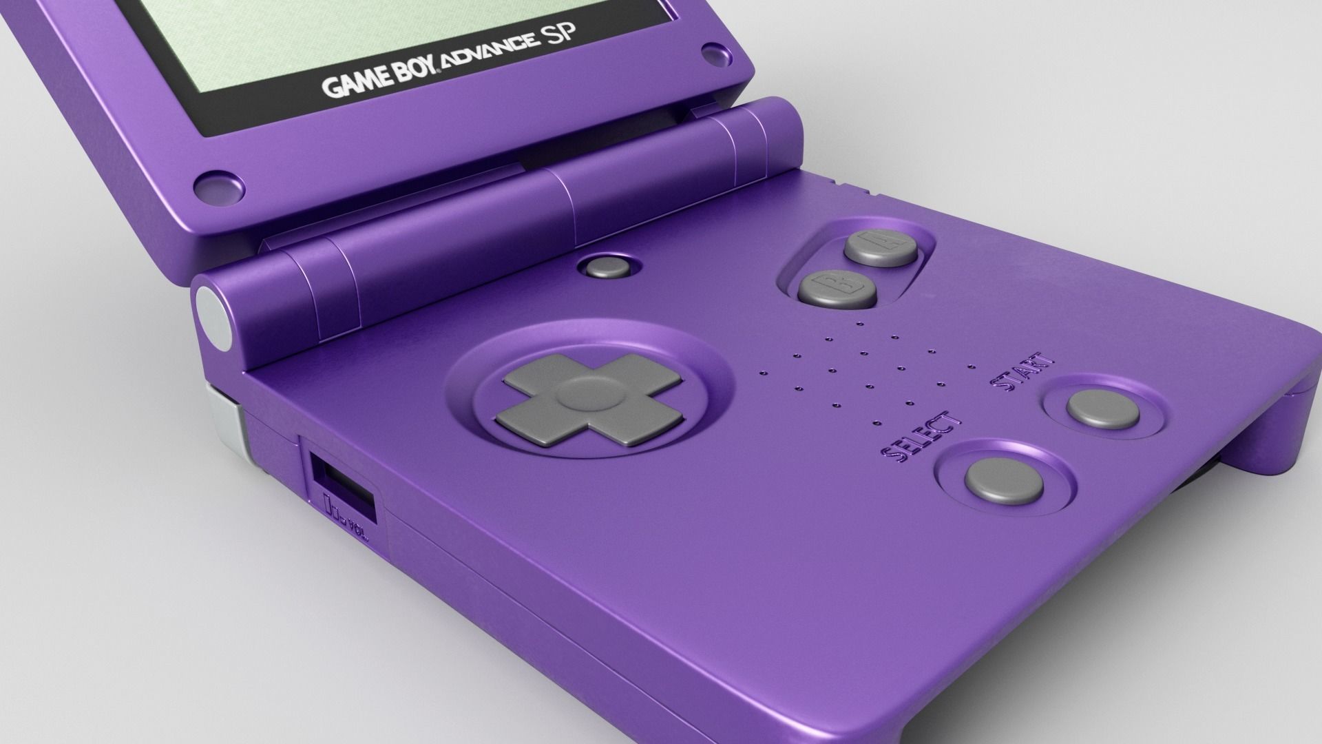 Gameboy Advance SP 10 Colors and One Collector  3D model_5