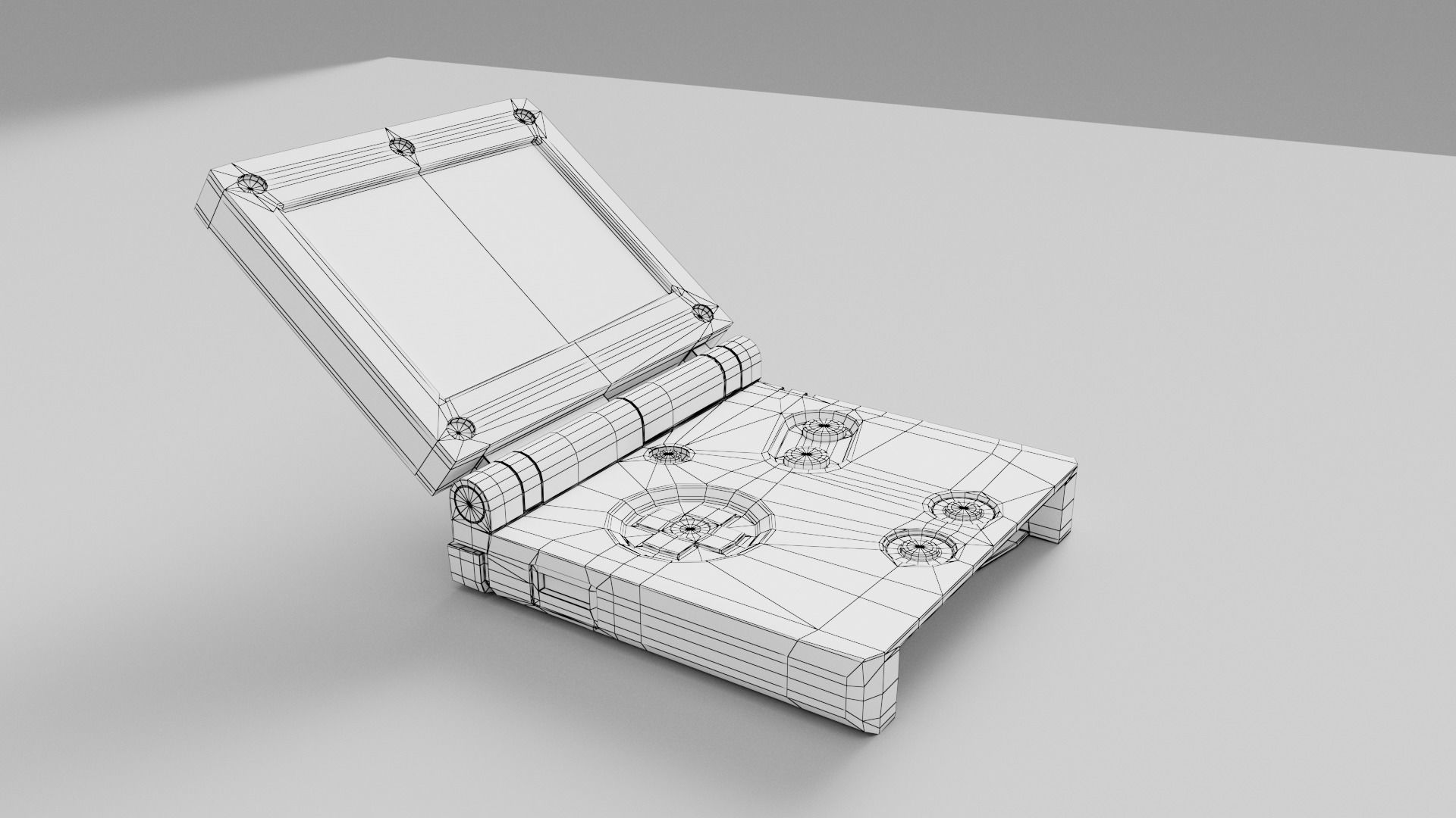 Gameboy Advance SP 10 Colors and One Collector  3D model_6