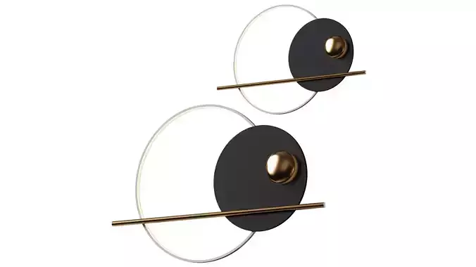 Tifras - Modern Wall Lamp 3D model