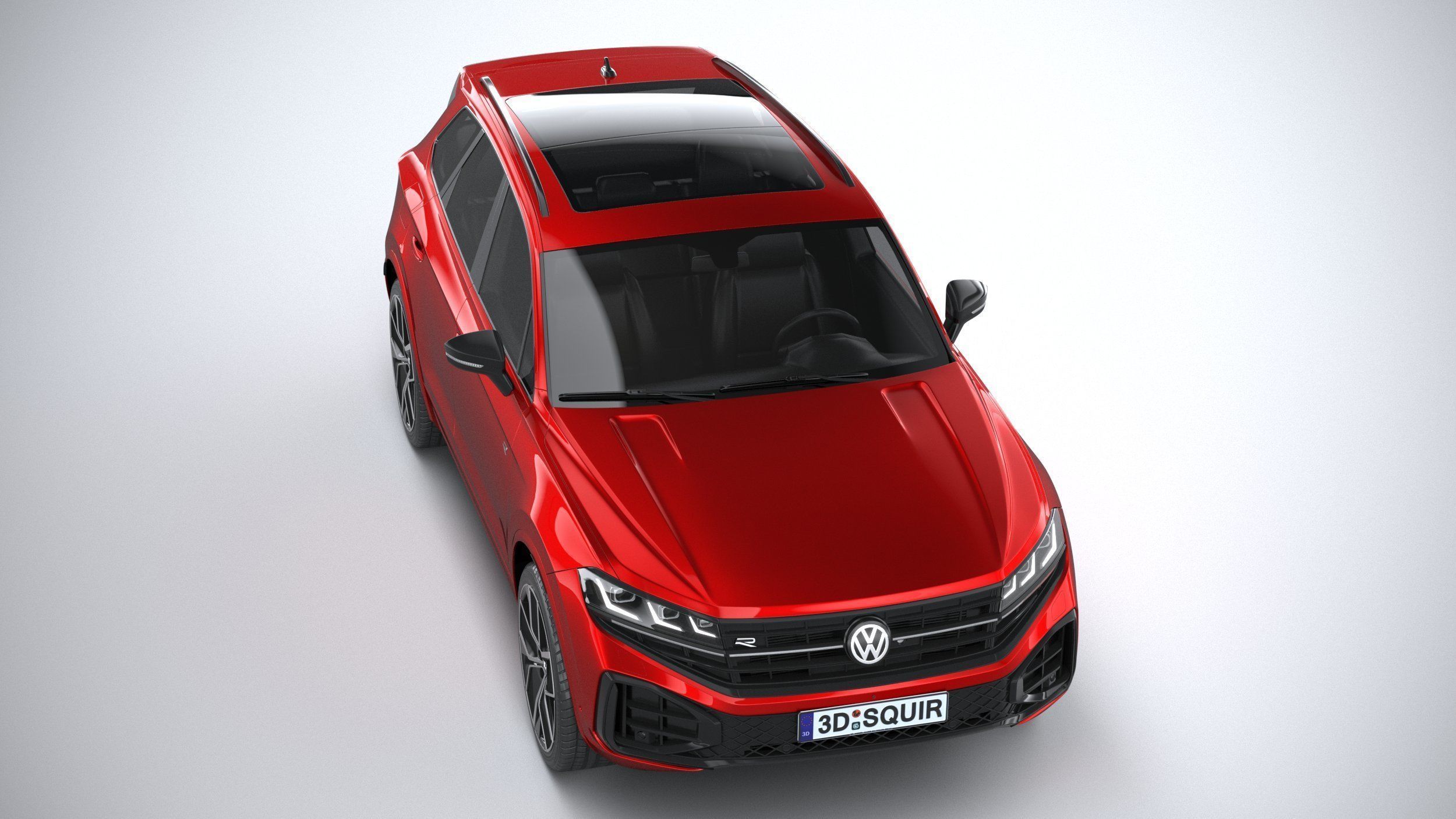 Volkswagen Touareg R-Line 2024 3D model_12