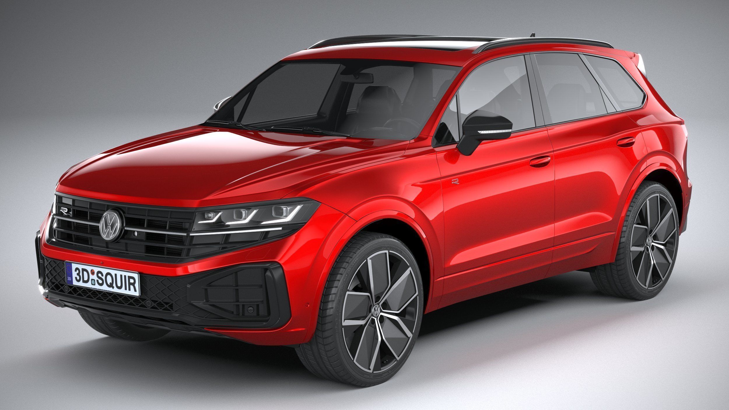 Volkswagen Touareg R-Line 2024 3D model_1