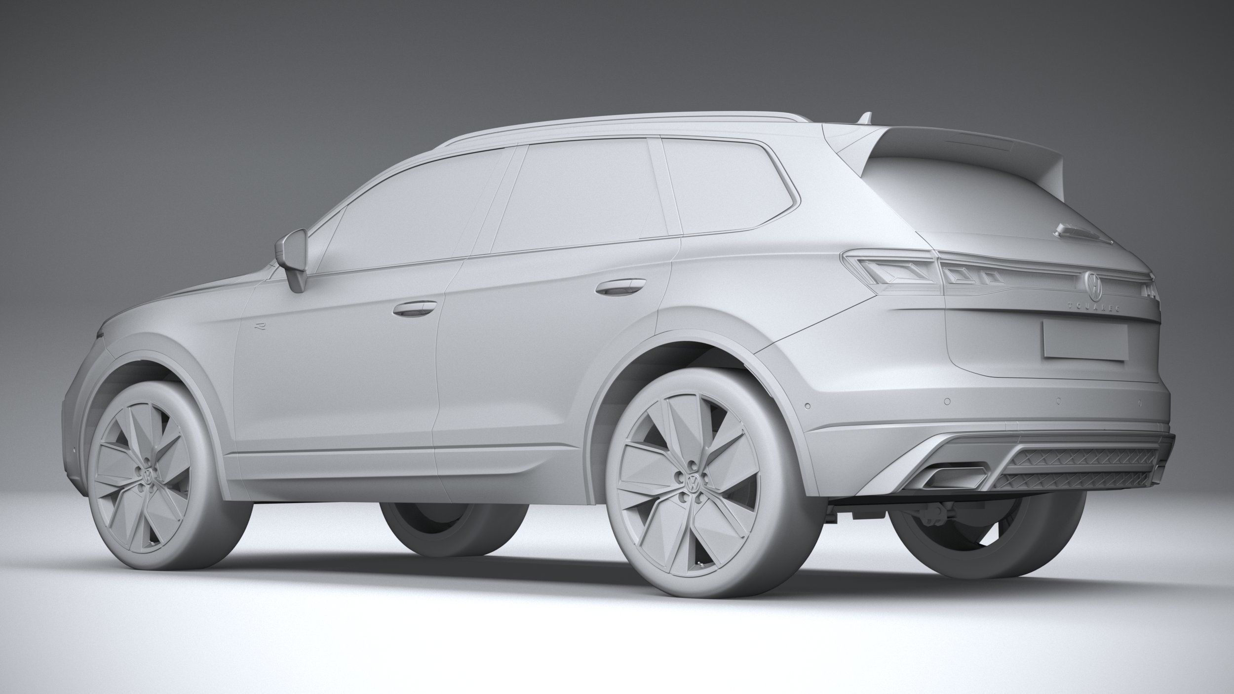 Volkswagen Touareg R-Line 2024 3D model_21