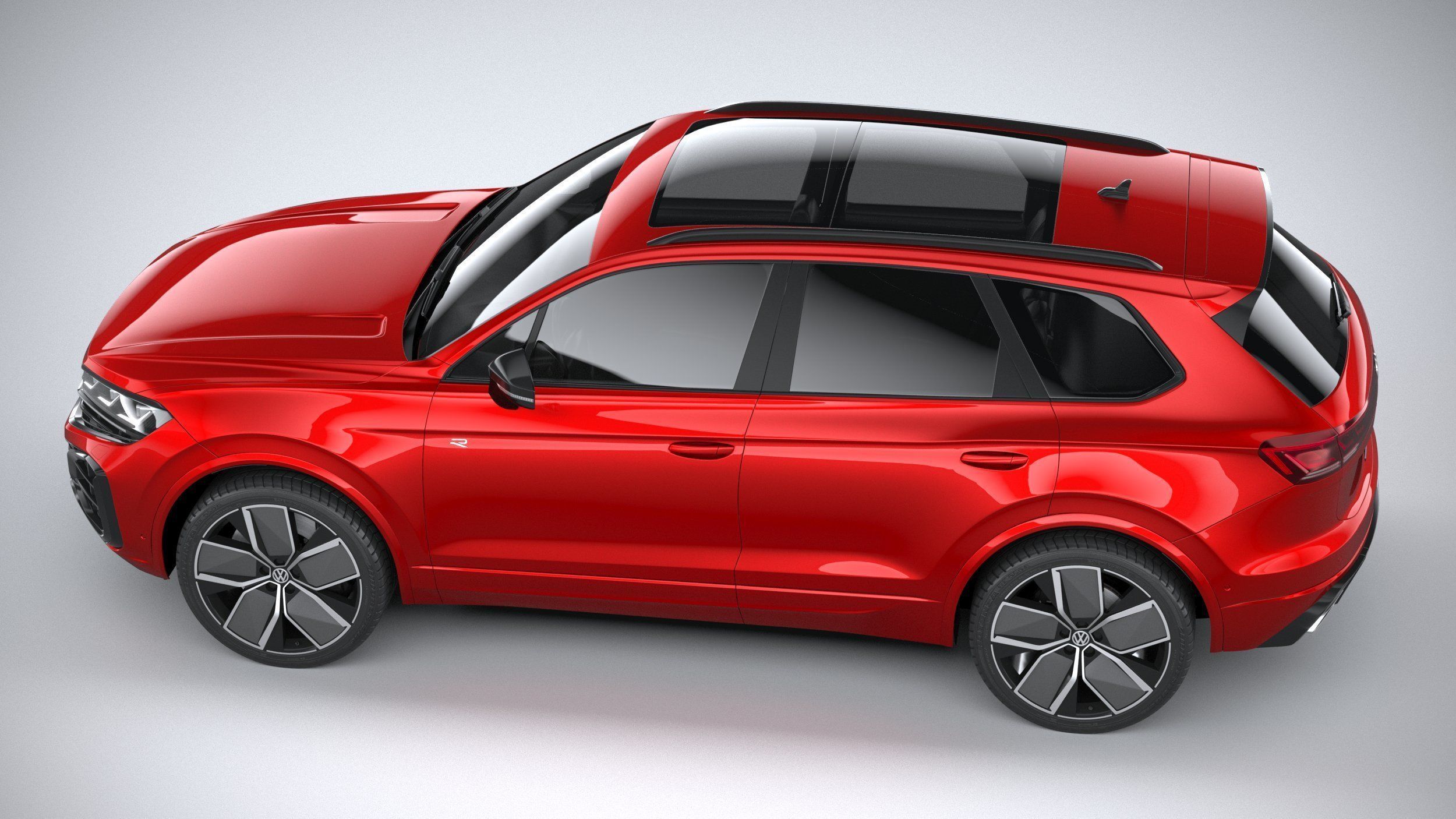 Volkswagen Touareg R-Line 2024 3D model_9