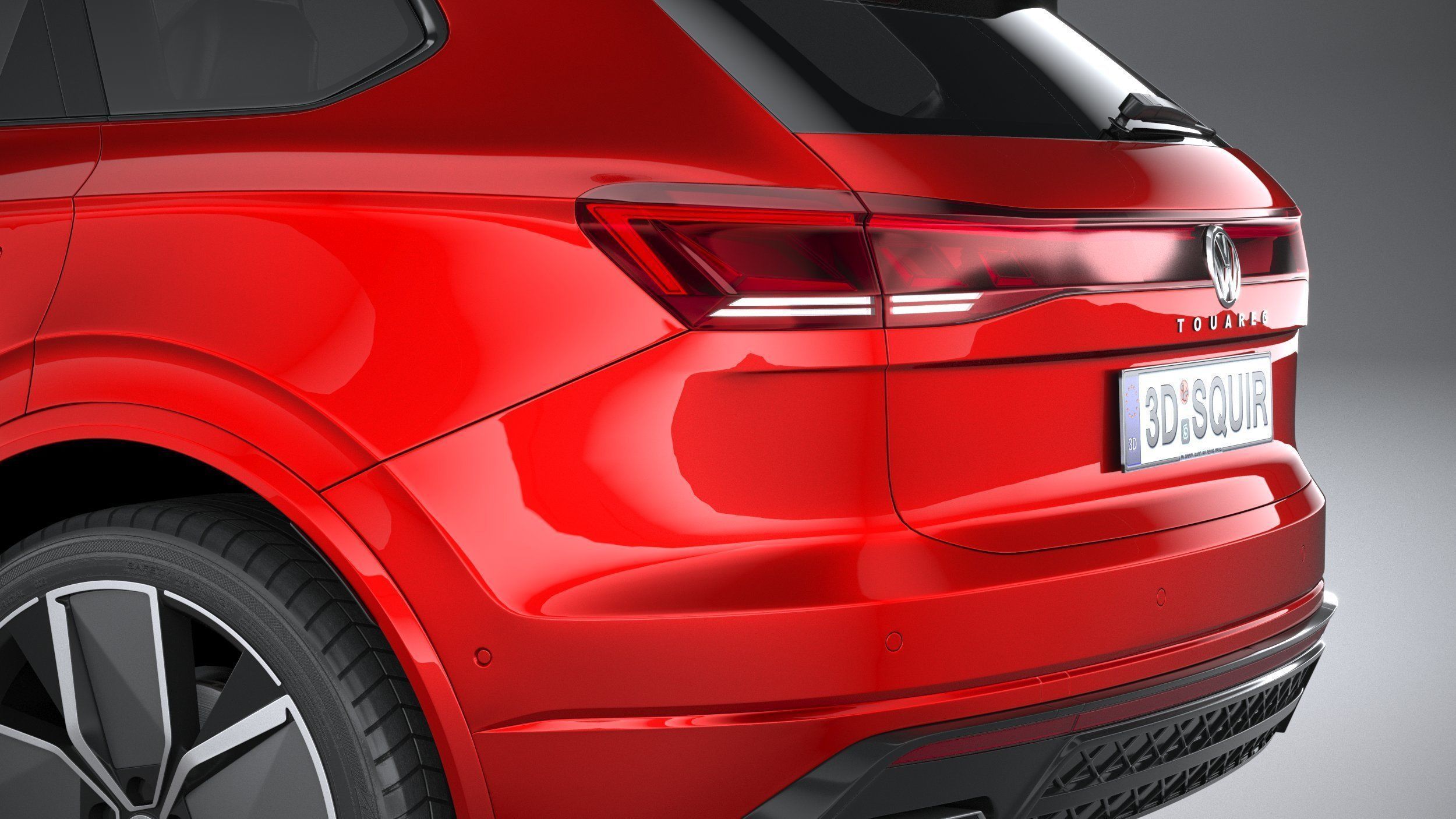 Volkswagen Touareg R-Line 2024 3D model_6