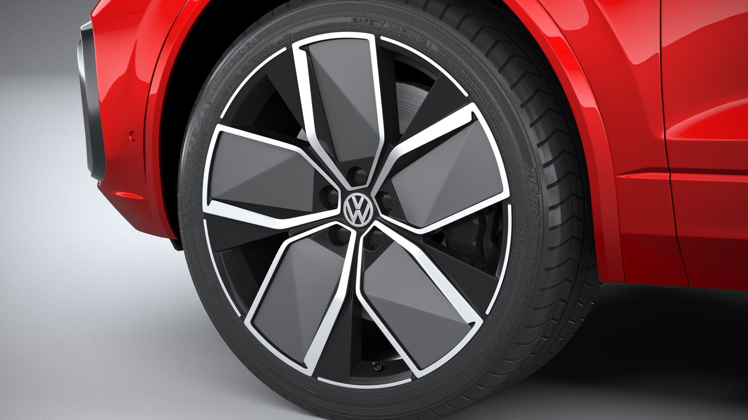 Volkswagen Touareg R-Line 2024 3D model_16