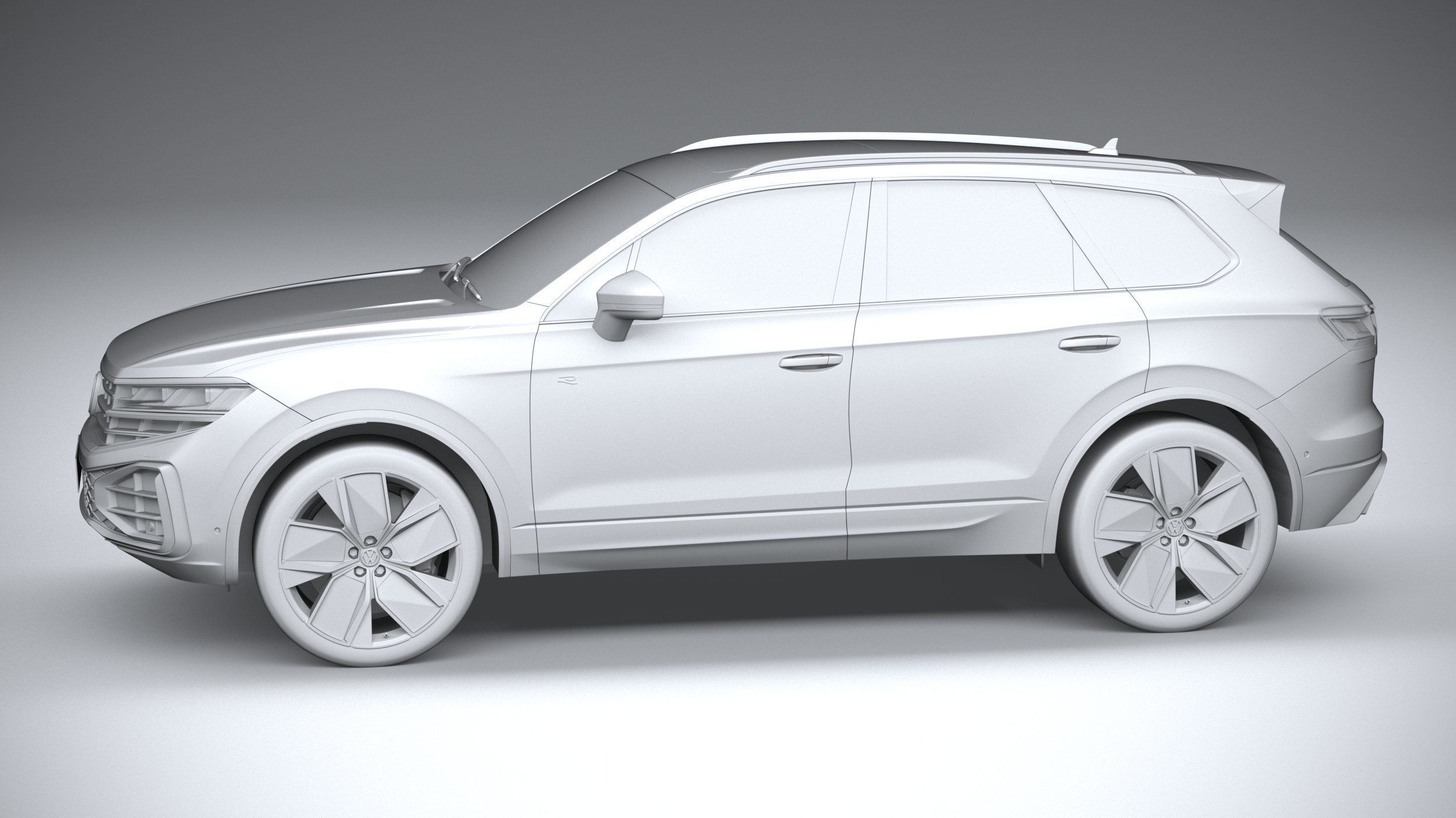 Volkswagen Touareg R-Line 2024 3D model_22
