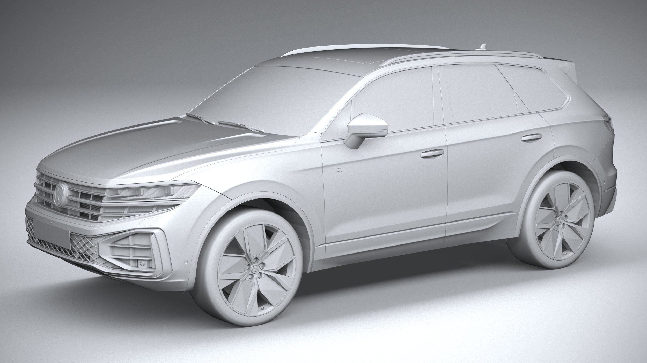 Volkswagen Touareg R-Line 2024 3D model_19
