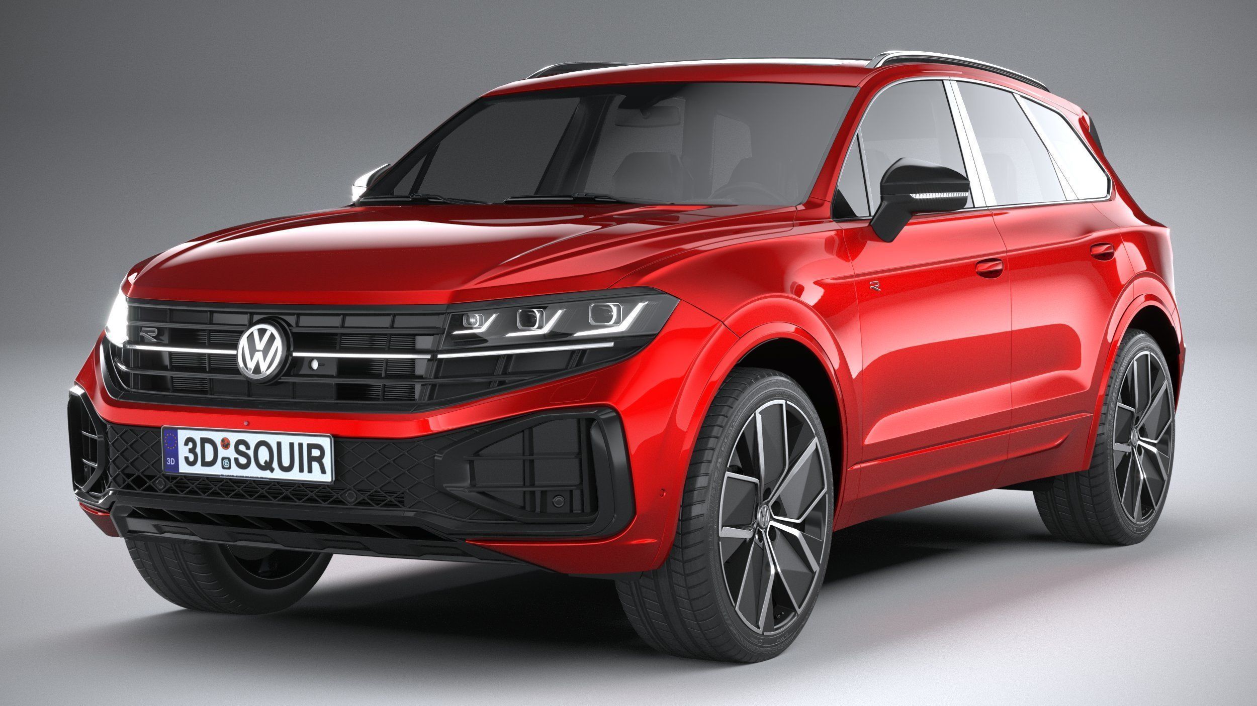 Volkswagen Touareg R-Line 2024 3D model_2
