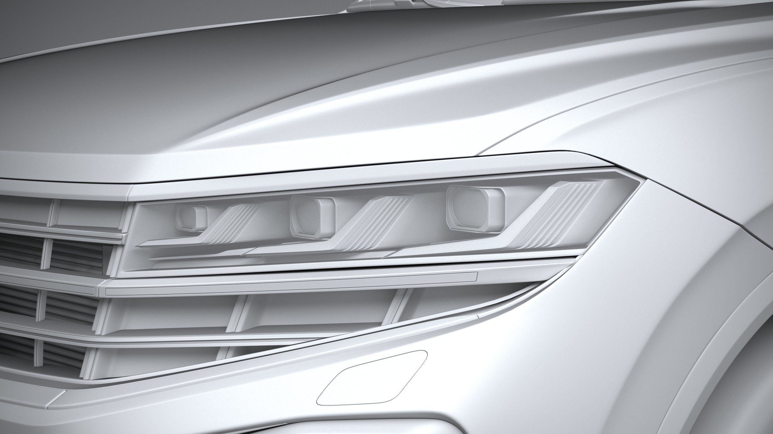 Volkswagen Touareg R-Line 2024 3D model_23