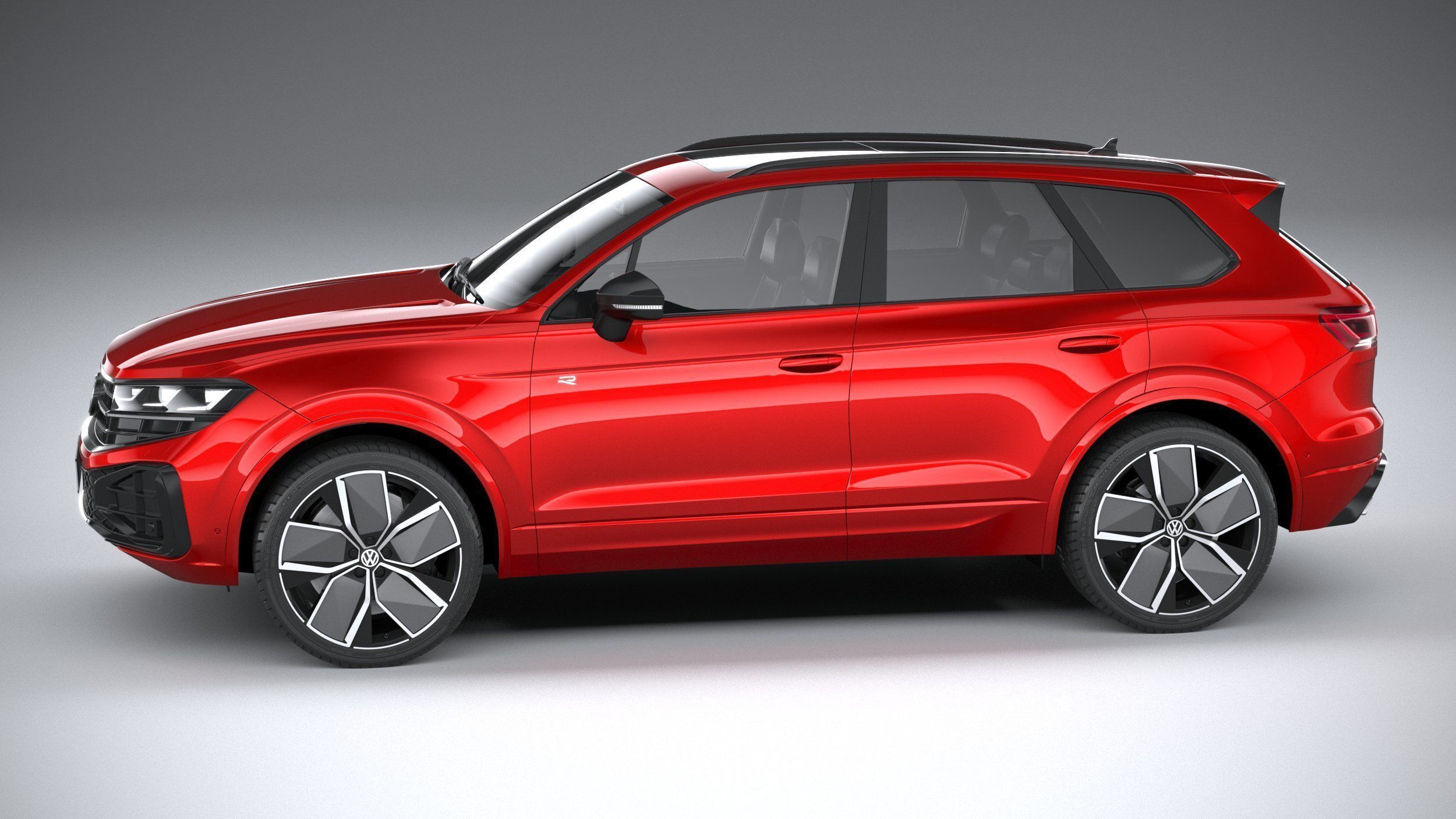 Volkswagen Touareg R-Line 2024 3D model_8