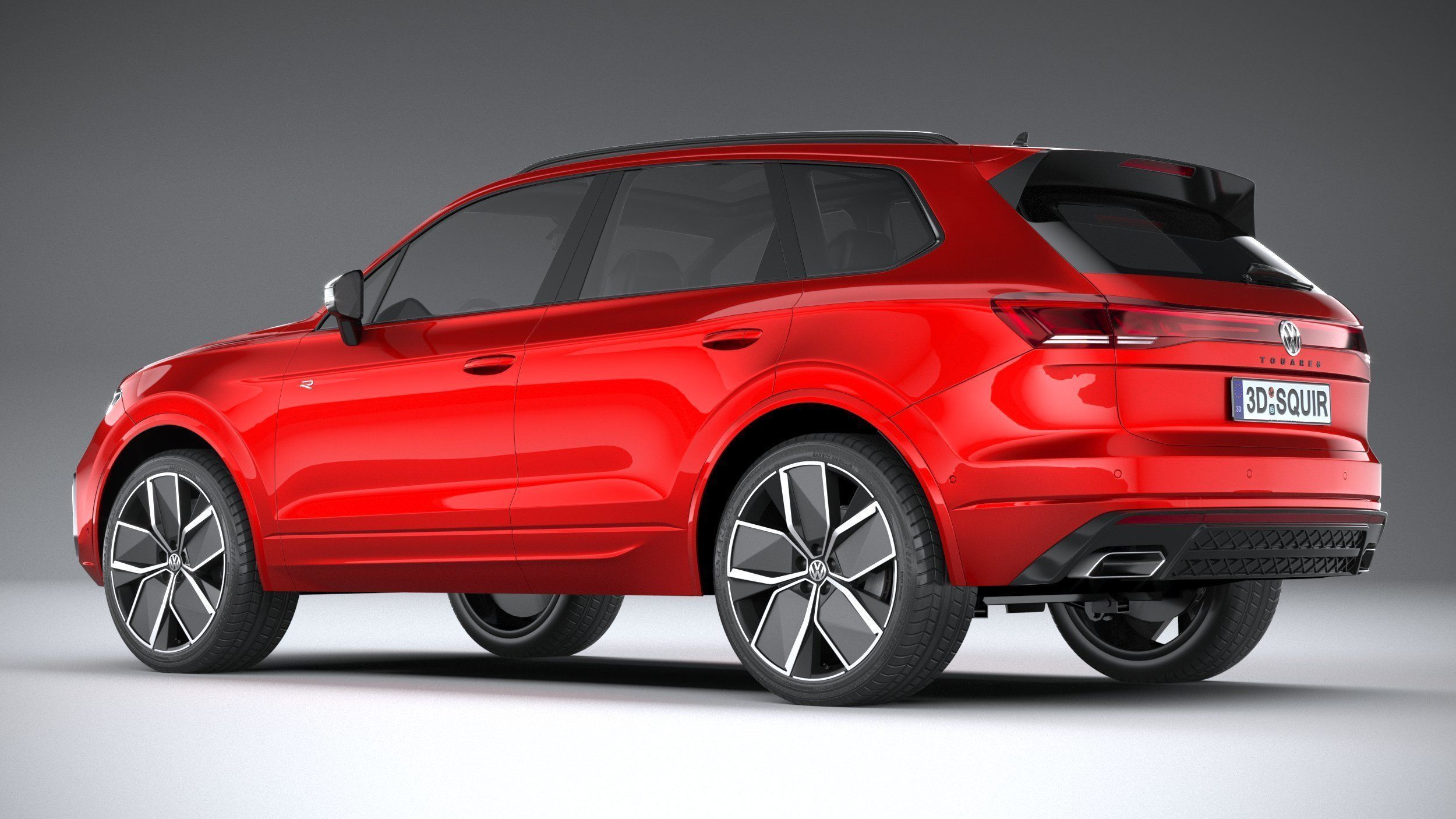 Volkswagen Touareg R-Line 2024 3D model_5