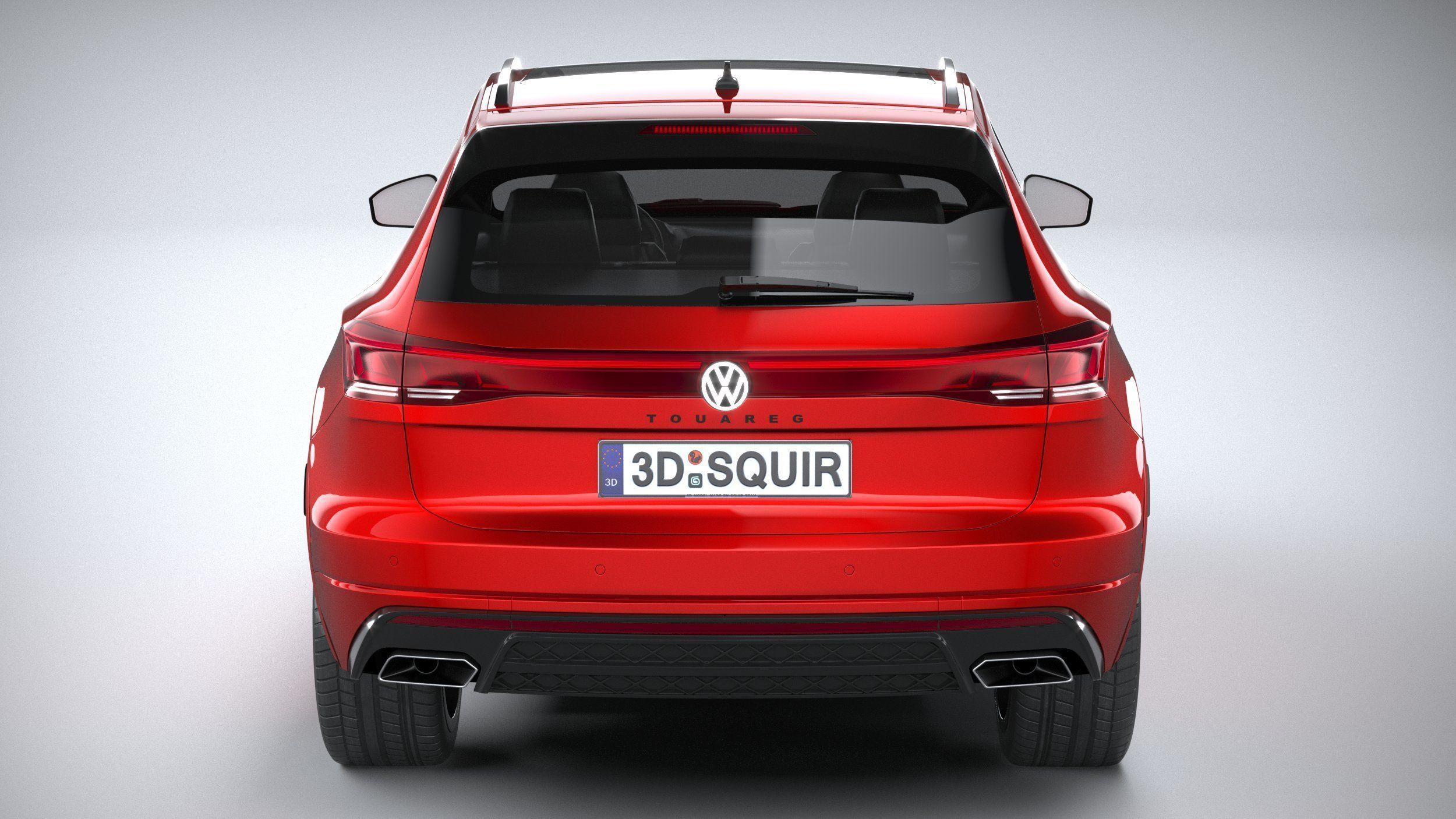 Volkswagen Touareg R-Line 2024 3D model_4