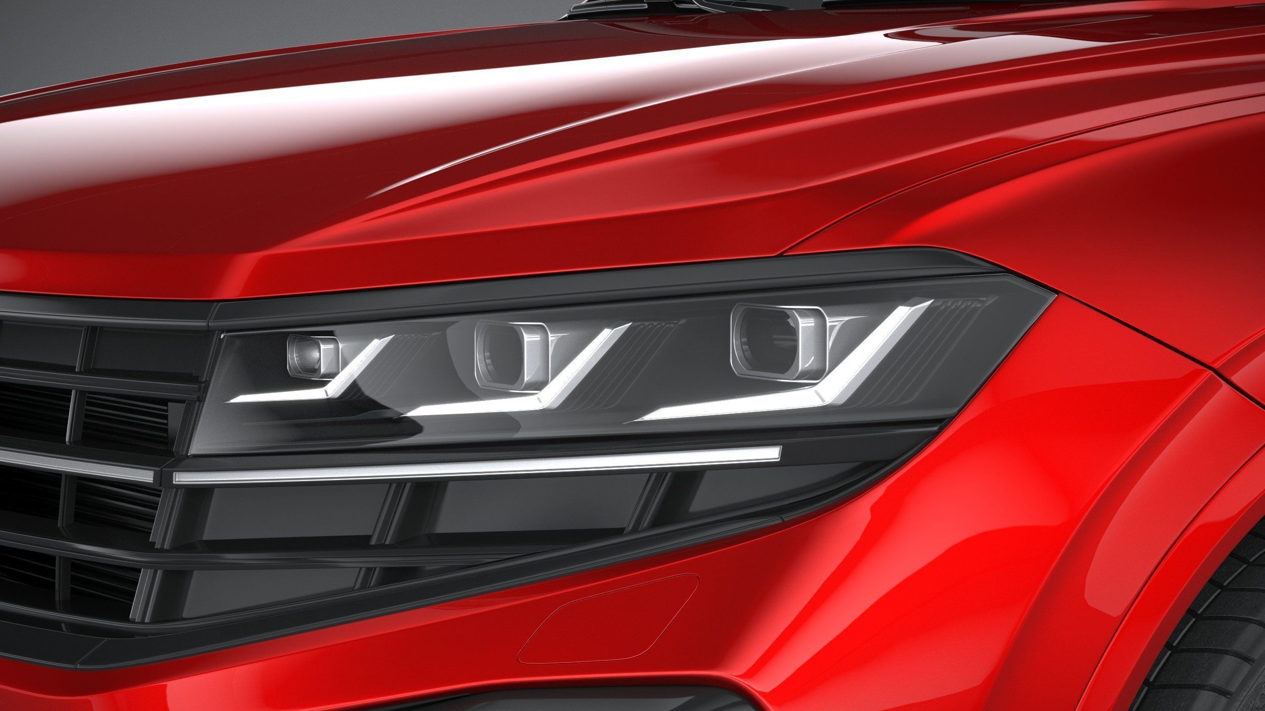 Volkswagen Touareg R-Line 2024 3D model_14