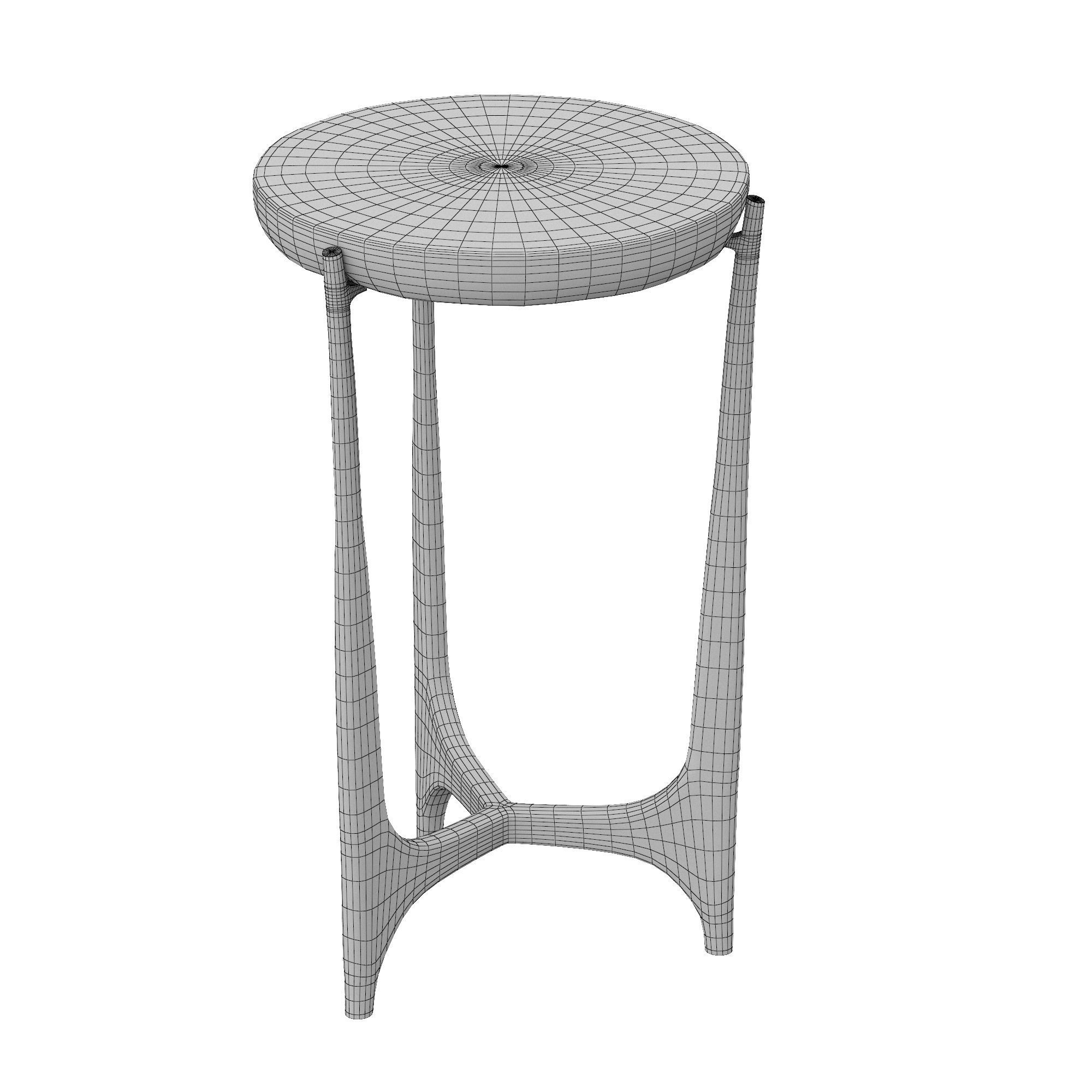 Portia Drink Table 3D model_4
