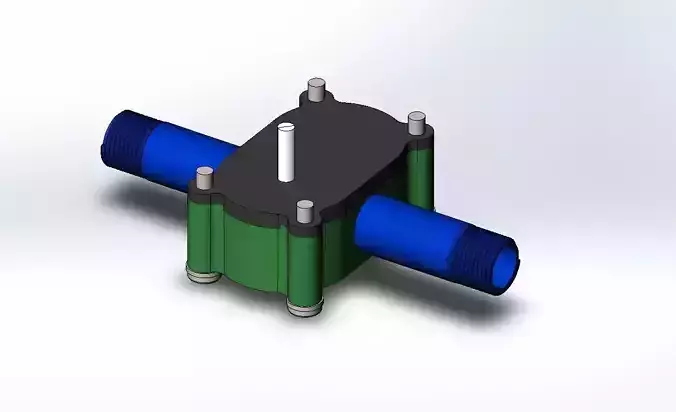 3D printed gear pump
