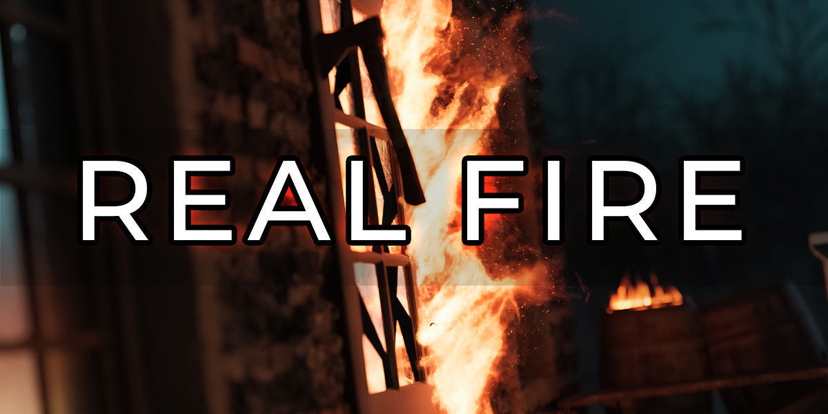 Real Fire Fire Shader Material Big Vdb Animated Assets Library Low-poly 3D model_4