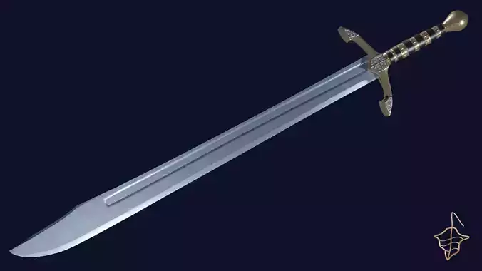 Grossmesser sword with Excalibur handle