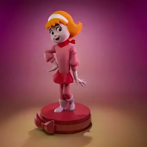 Daphne - A Pup Named Scooby-Doo 3D print model