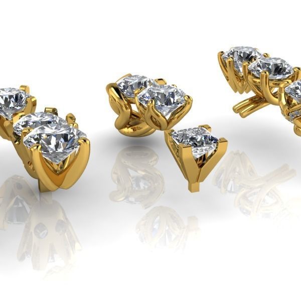 Latest designer popular Heads findings jewelry assorted various  3D print model_26