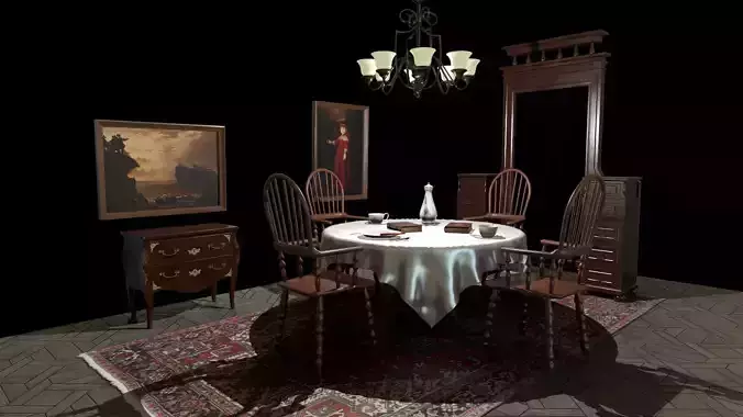 Dining Room Asset Package