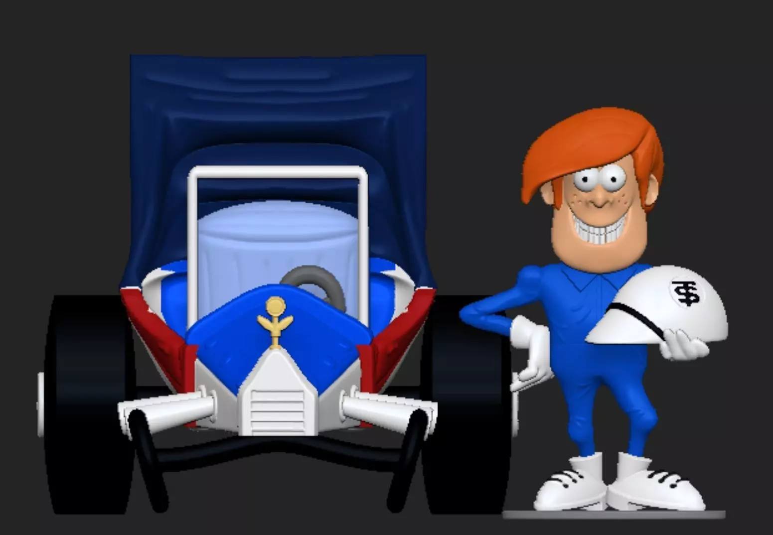 Tom Slick 3D print model