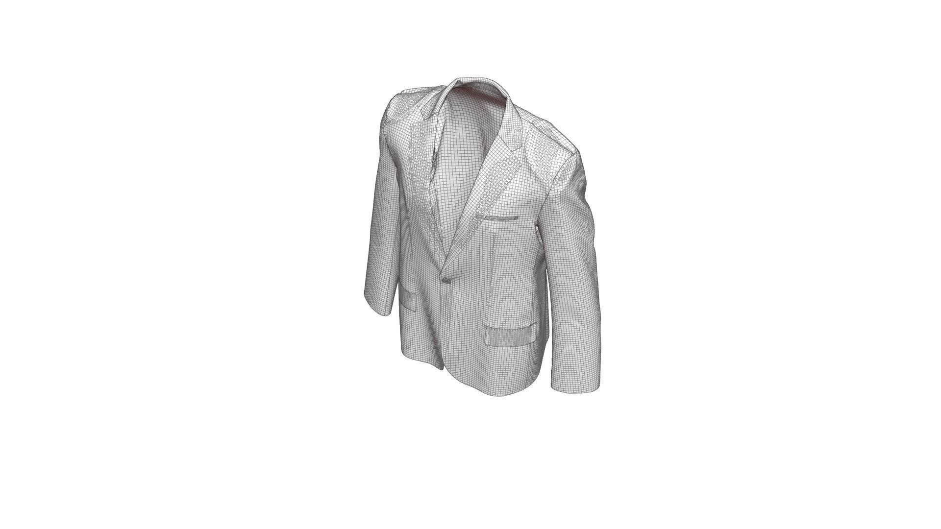 Blazer 3D model_24