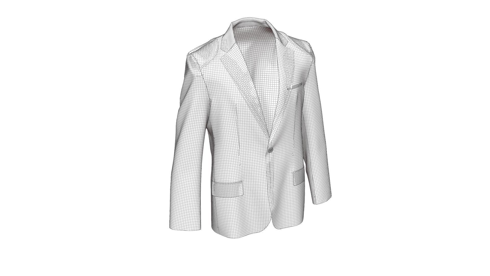 Blazer 3D model_21