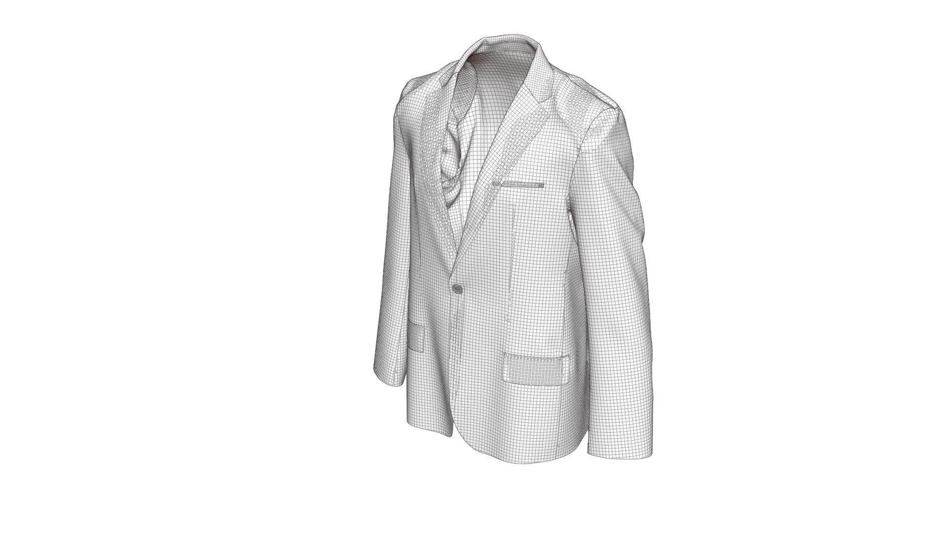 Blazer 3D model_15