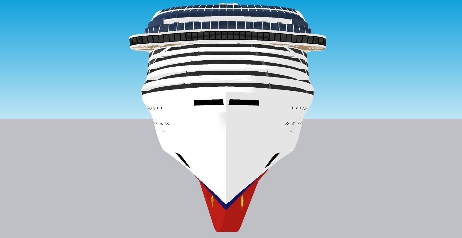 MSC WORLD EUROPA 3D model_5