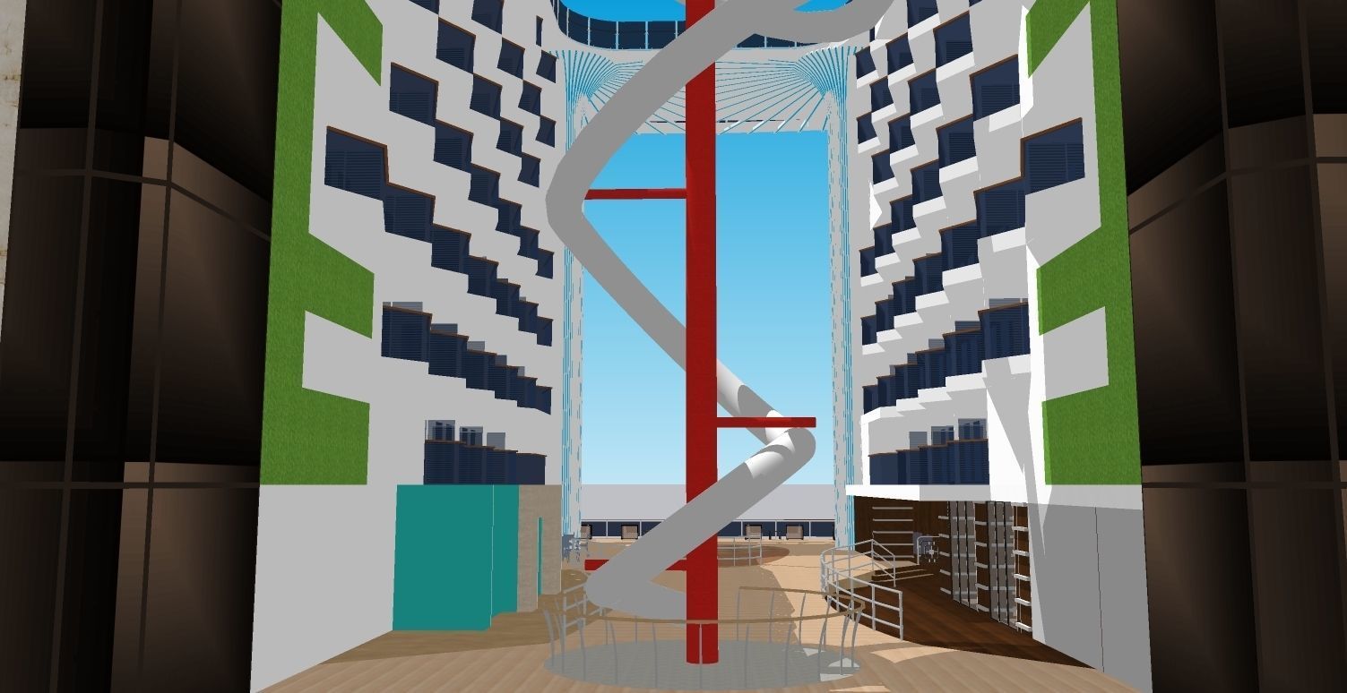 MSC WORLD EUROPA 3D model_29