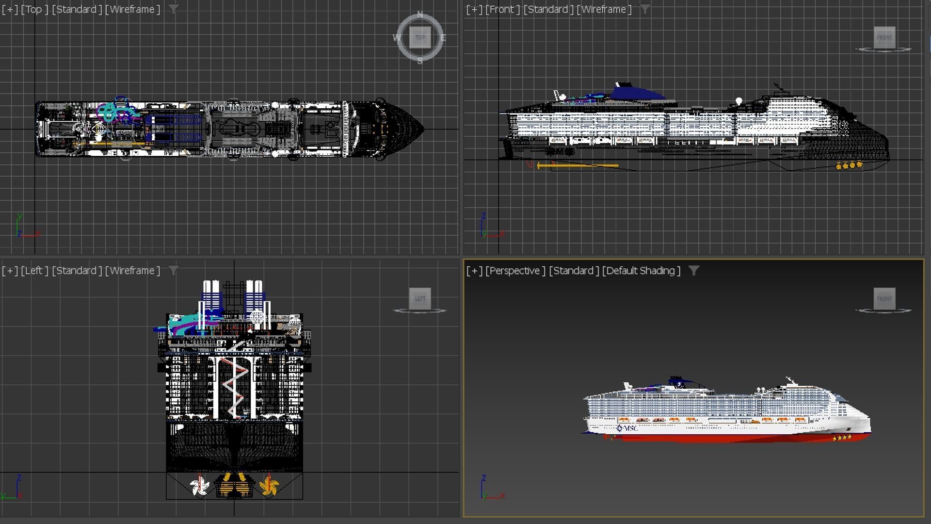 MSC WORLD EUROPA 3D model_11
