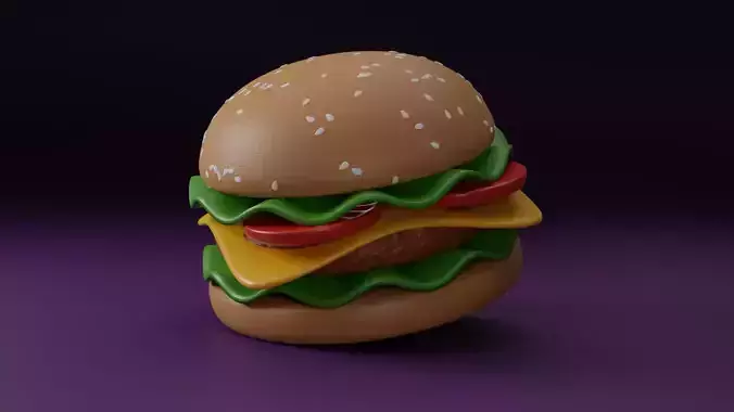 Humberger LowPoly