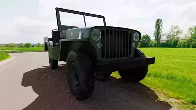 1941 Willys Jeep MB3 Cabriolet