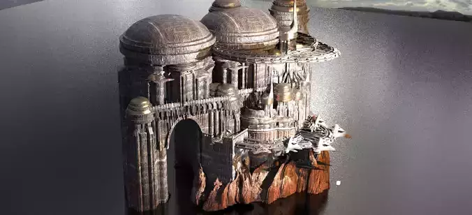 Ringed Tower Island 2